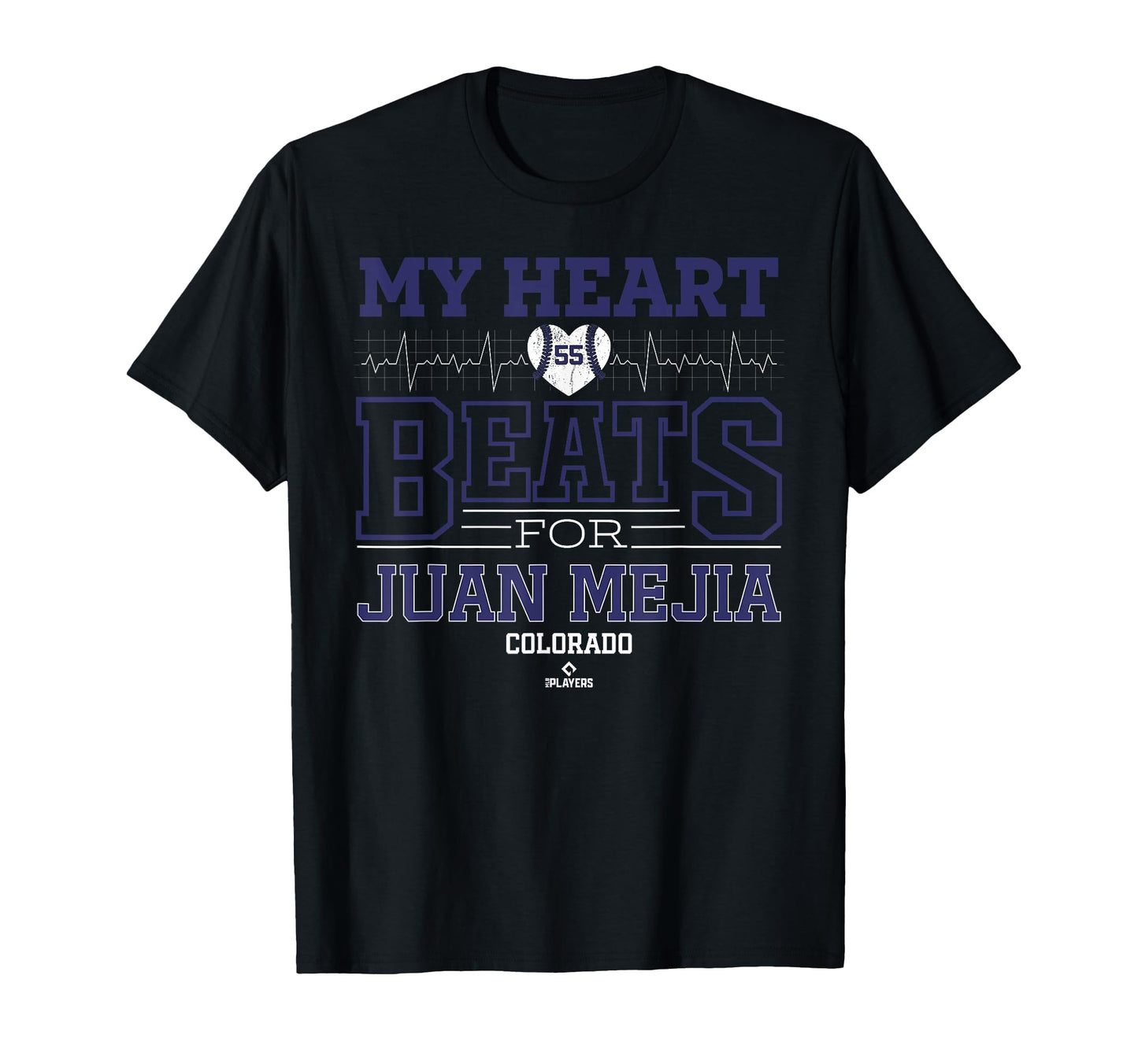 My Heart Beats Juan Mejia T-Shirt - Casual Everyday Wear for Adults - T-Shirt, Sweatshirt, Hoodie