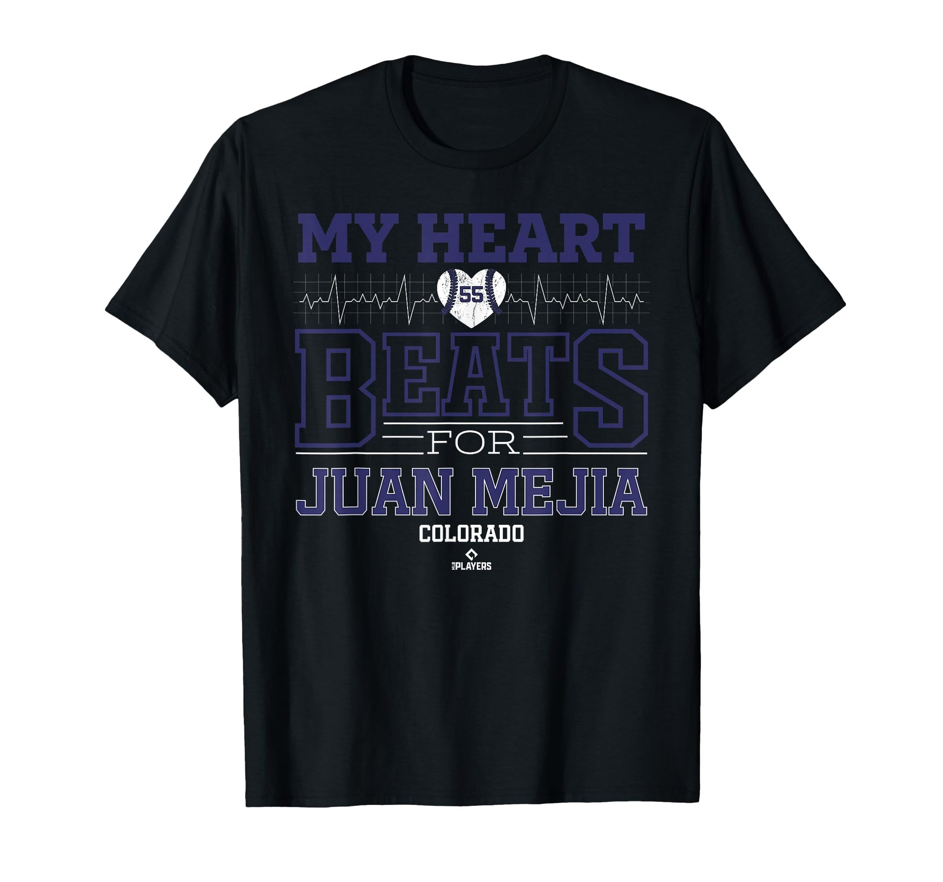 My Heart Beats Juan Mejia T-Shirt - Casual Everyday Wear for Adults - T-Shirt, Sweatshirt, Hoodie