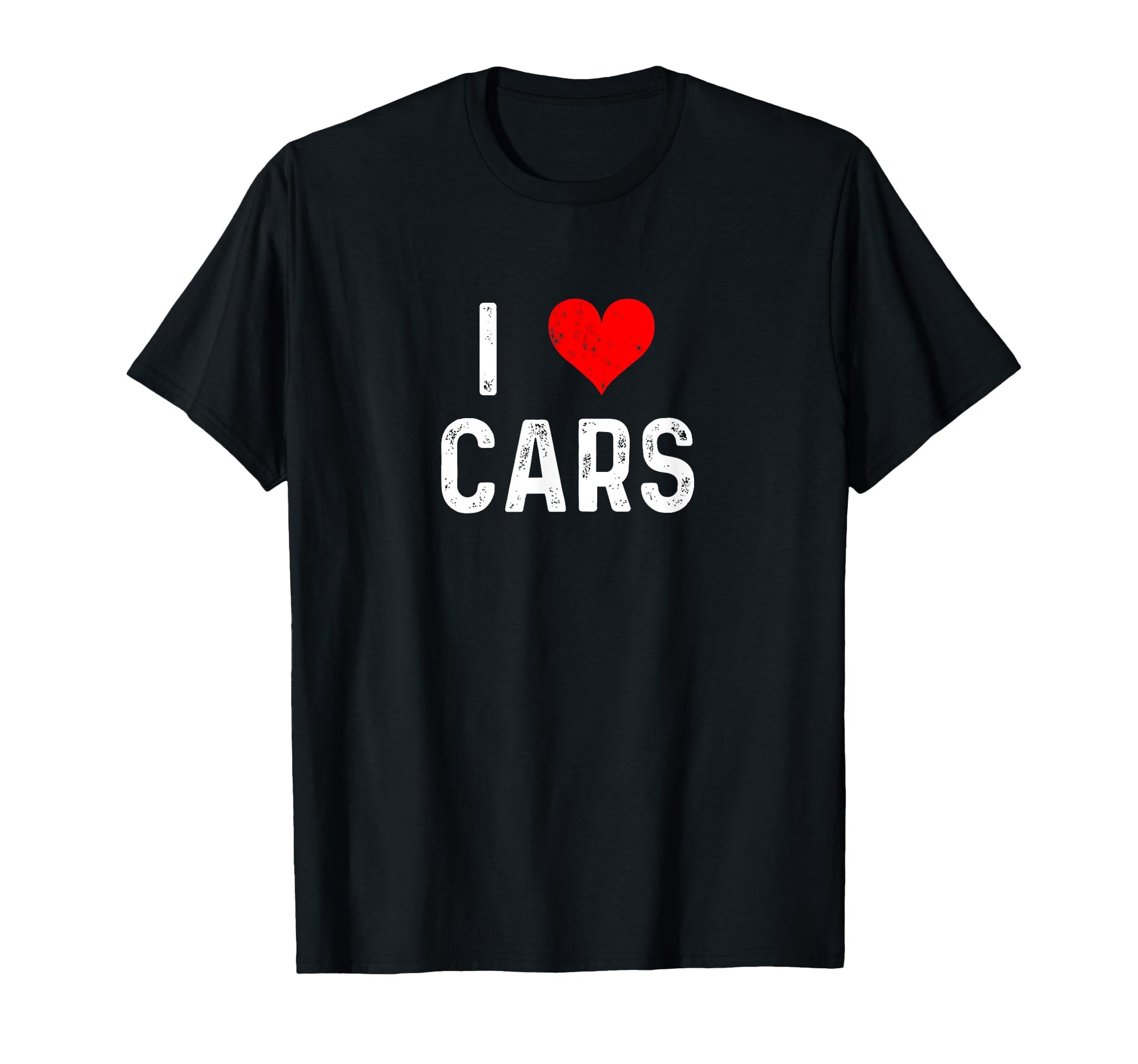 I Love Cars Heart Car Show Mechanic T-Shirt - Fun Novelty Design Men Women - T-Shirt, Sweatshirt, Hoodie