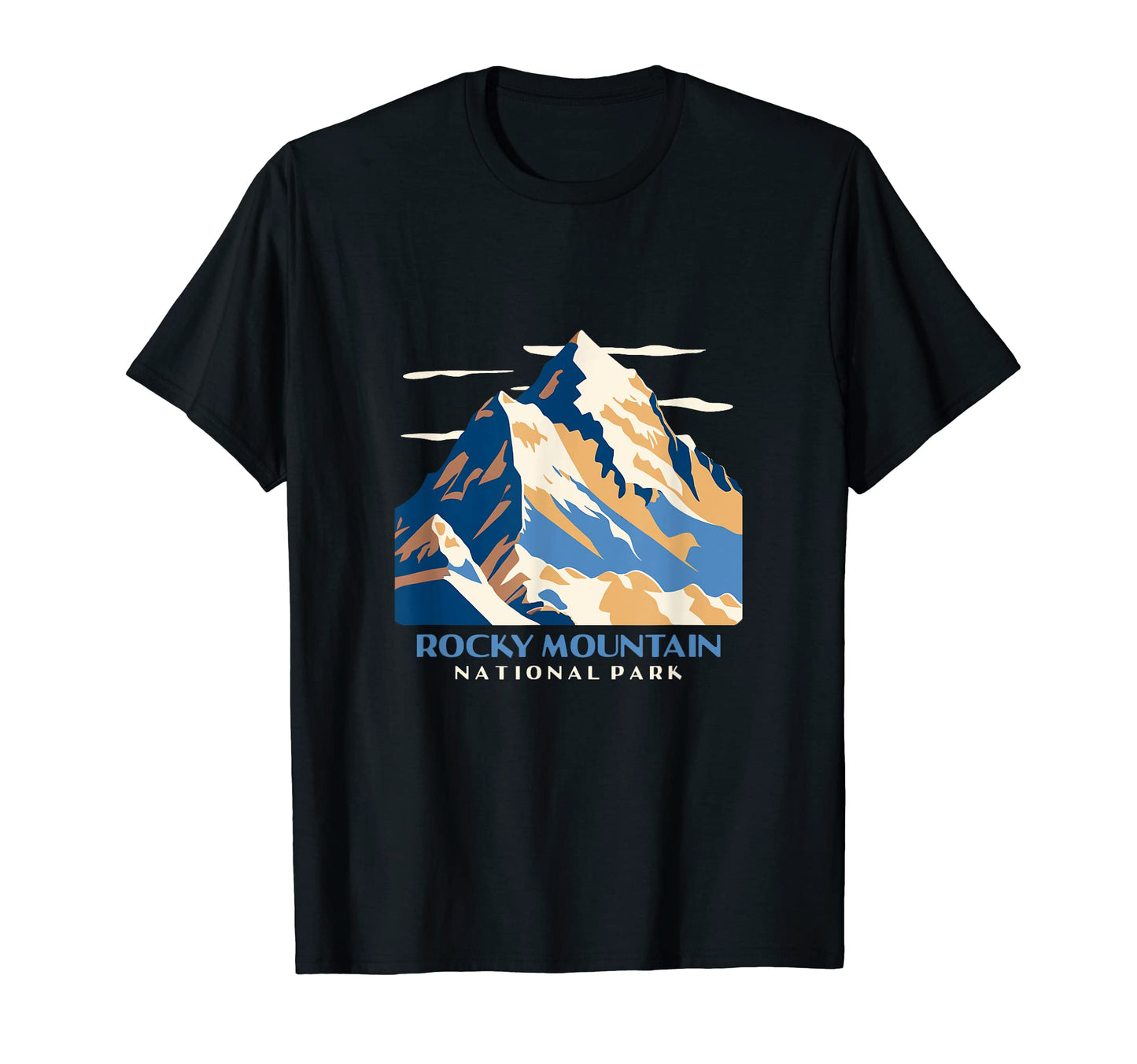 Rocky Mountain National Park Camping T-Shirt - Unique Graphic for Adults - T-Shirt, Sweatshirt, Hoodie