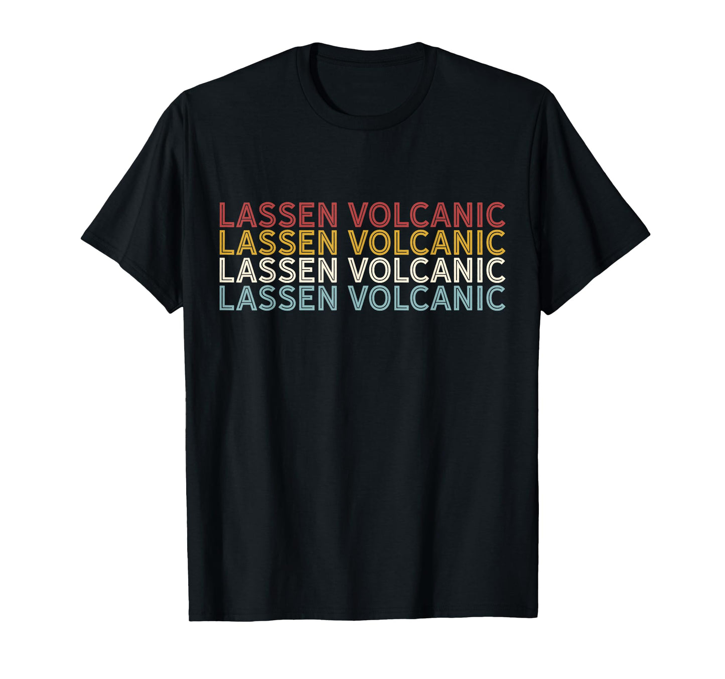 70S Usa Lassen Volcanic National Park T-Shirt - Aesthetic Graphic Men Women - T-Shirt, Sweatshirt, Hoodie
