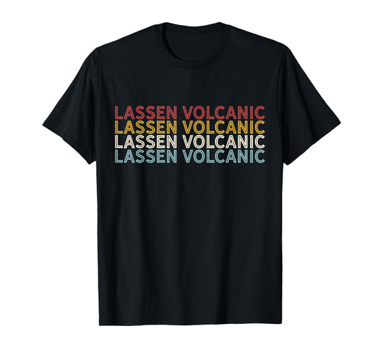 70S Usa Lassen Volcanic National Park T-Shirt - Aesthetic Graphic Men Women - T-Shirt, Sweatshirt, Hoodie