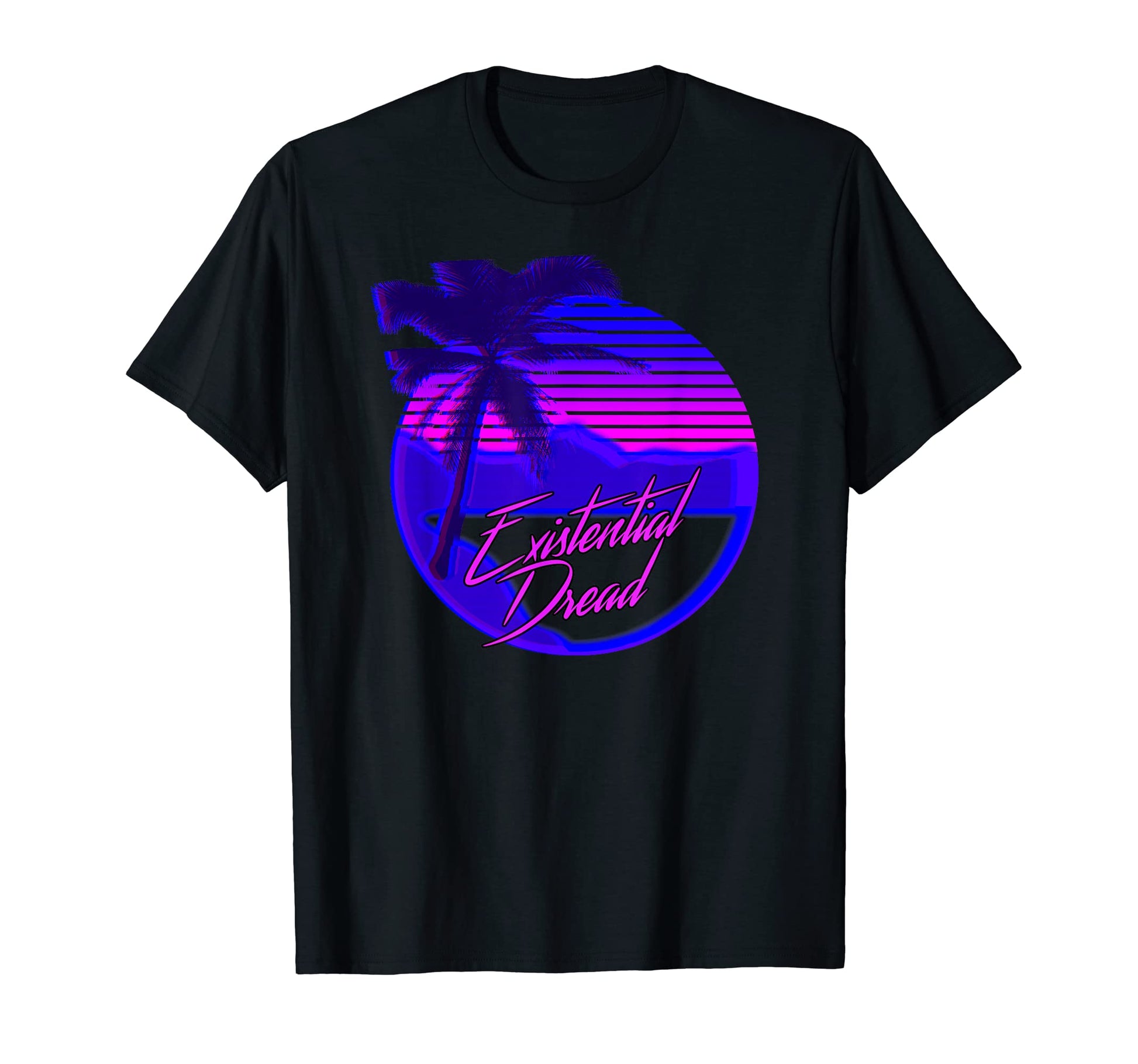 Vaporwave Existential Dread Retrowave T-Shirt - Unique Graphic for Adults - T-Shirt, Sweatshirt, Hoodie