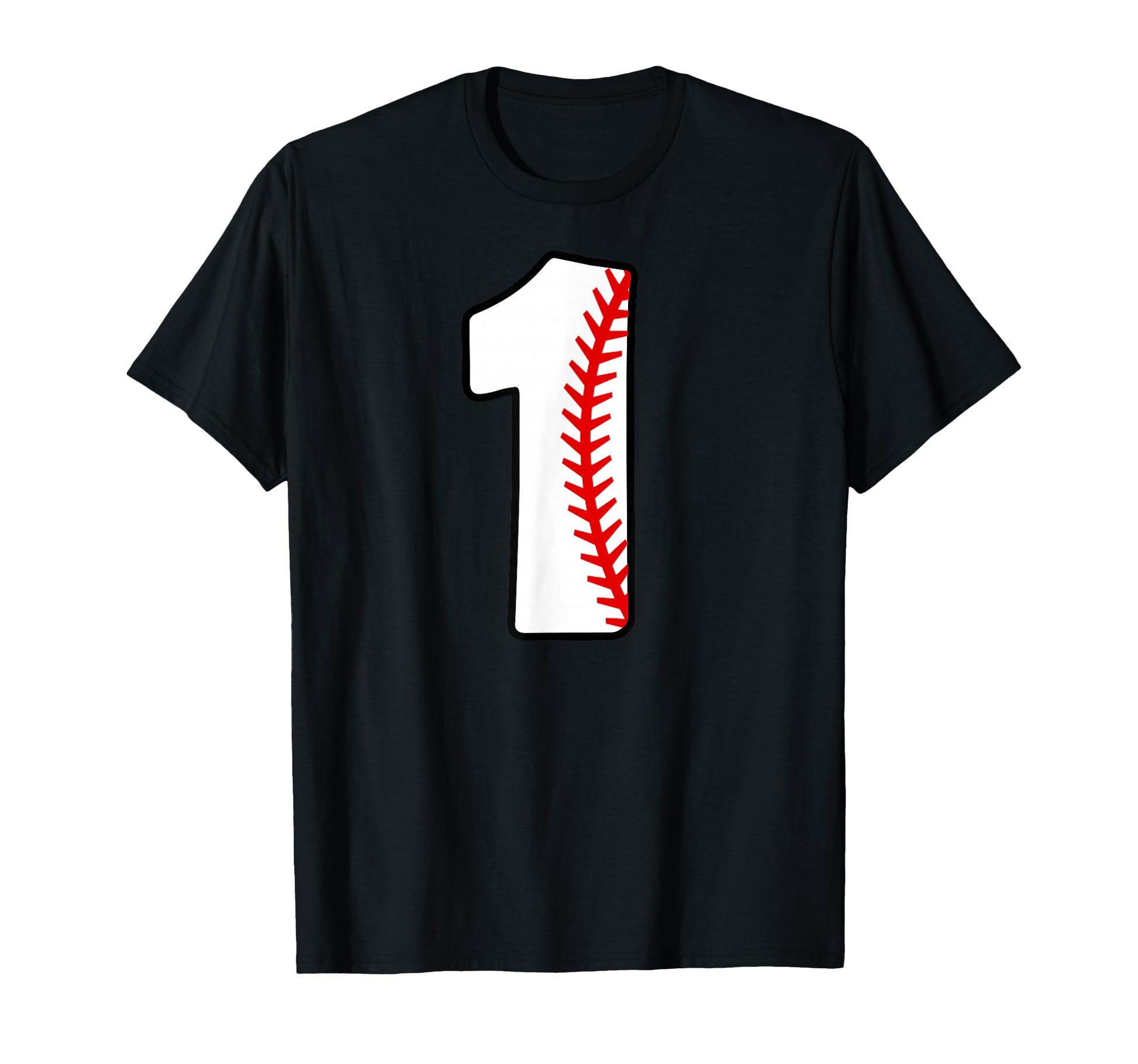 First Birthday 1St Baseball Number 1 Born T-Shirt - Graphic Print Unisex - T-Shirt, Sweatshirt, Hoodie
