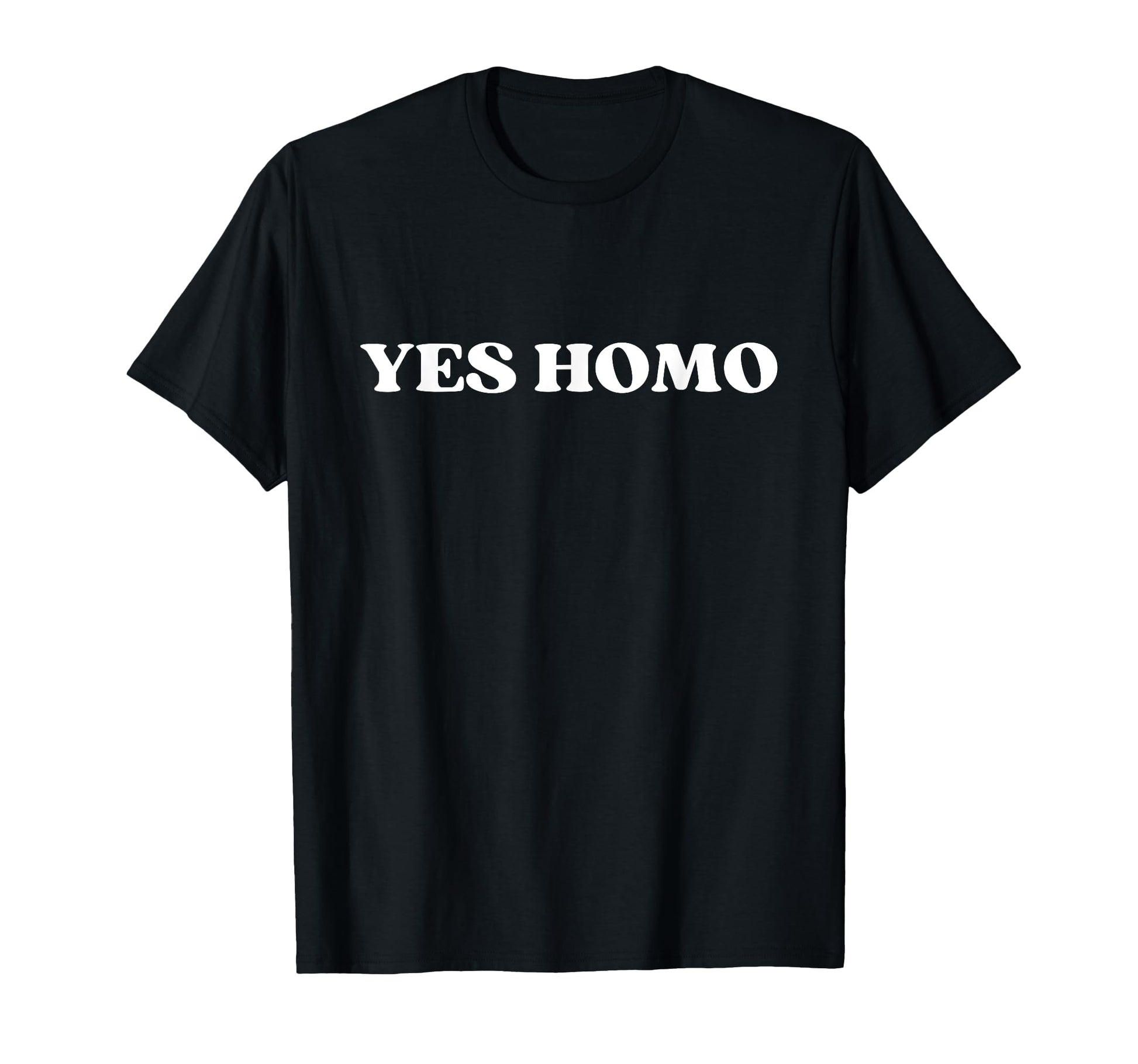 Yes Homo Y2K Aesthetic Lgbt T-Shirt - Graphic Print for Adults - T-Shirt, Sweatshirt, Hoodie