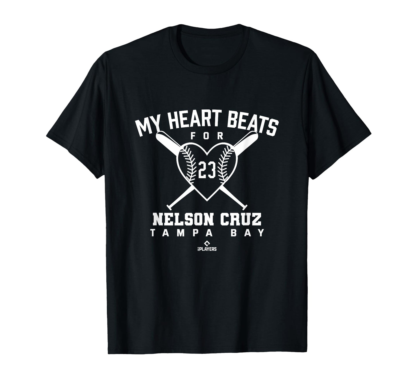 My Heart Beats Nelson Cruz Baseball T-Shirt - Novelty Apparel Men Women - T-Shirt, Sweatshirt, Hoodie