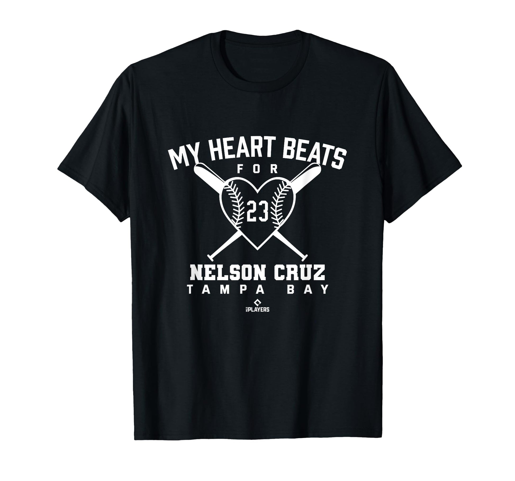 My Heart Beats Nelson Cruz Baseball T-Shirt - Novelty Apparel Men Women - T-Shirt, Sweatshirt, Hoodie