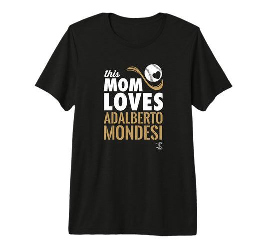 Adalberto Mondesi This Mom Loves Tri T-Shirt - Aesthetic Graphic Unisex - T-Shirt, Sweatshirt, Hoodie