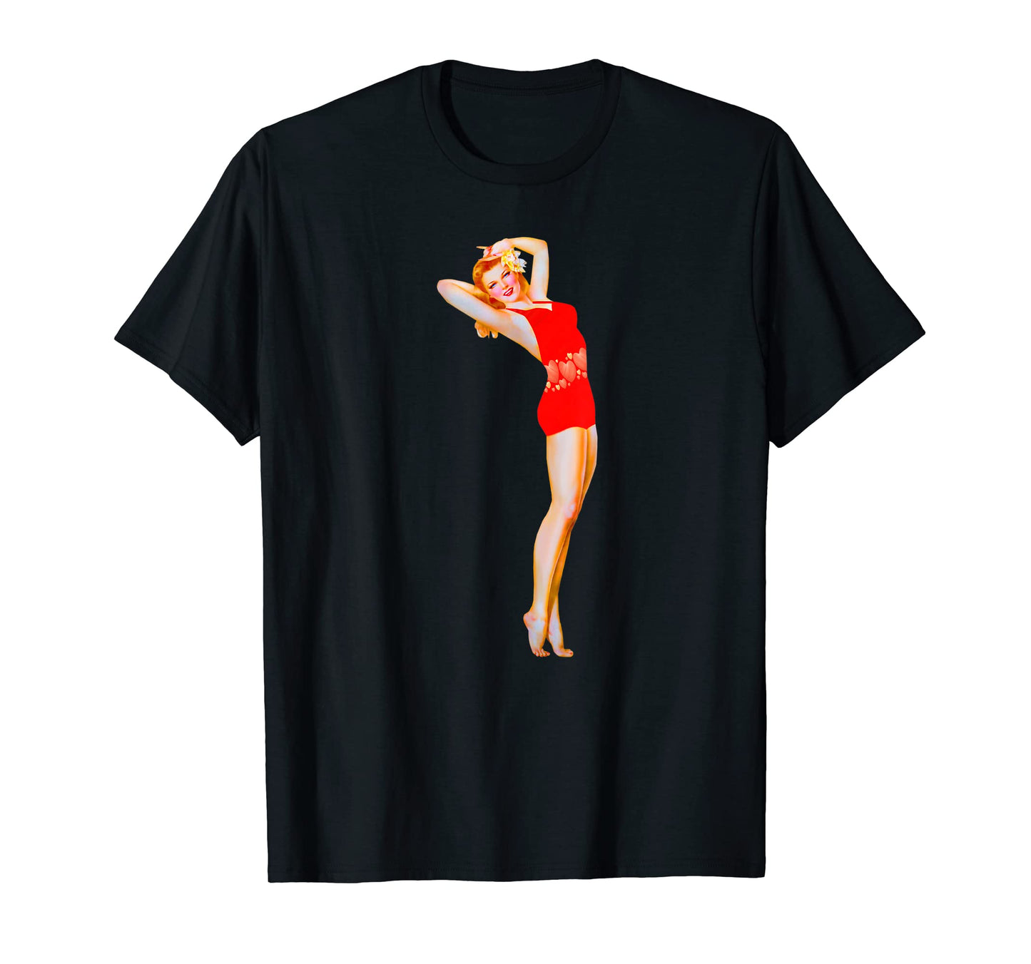 Rockabilly Pinup 50S Headband T-Shirt - Casual Everyday Wear Unisex - T-Shirt, Sweatshirt, Hoodie