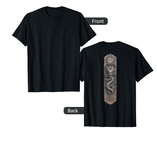 Aesthetic Back Dragon Y2K Streetwear T-Shirt - Streetwear Style for Adults - T-Shirt, Sweatshirt, Hoodie