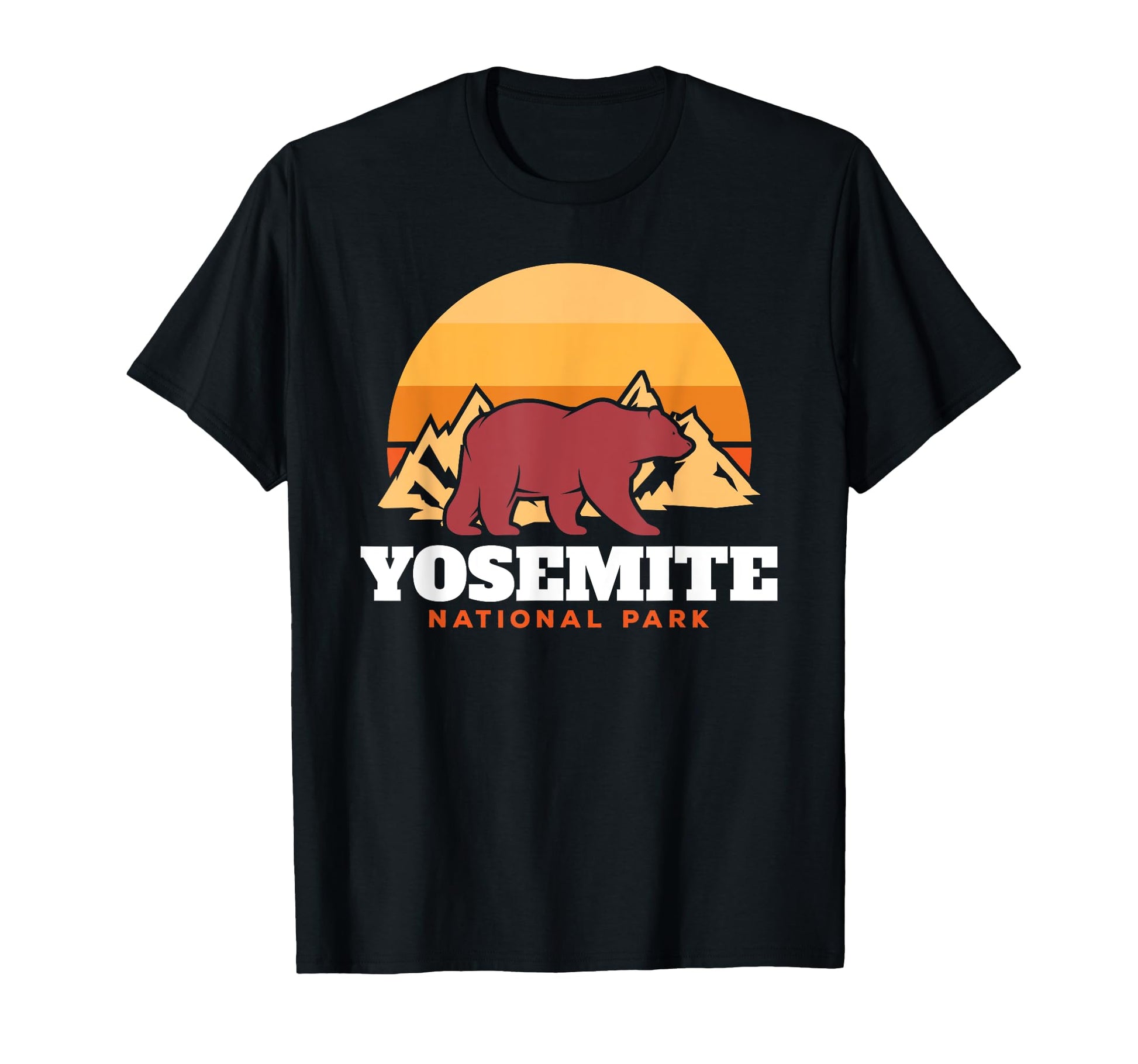 Yosemite National Park Bear T-Shirt - Aesthetic Graphic Men Women - T-Shirt, Sweatshirt, Hoodie