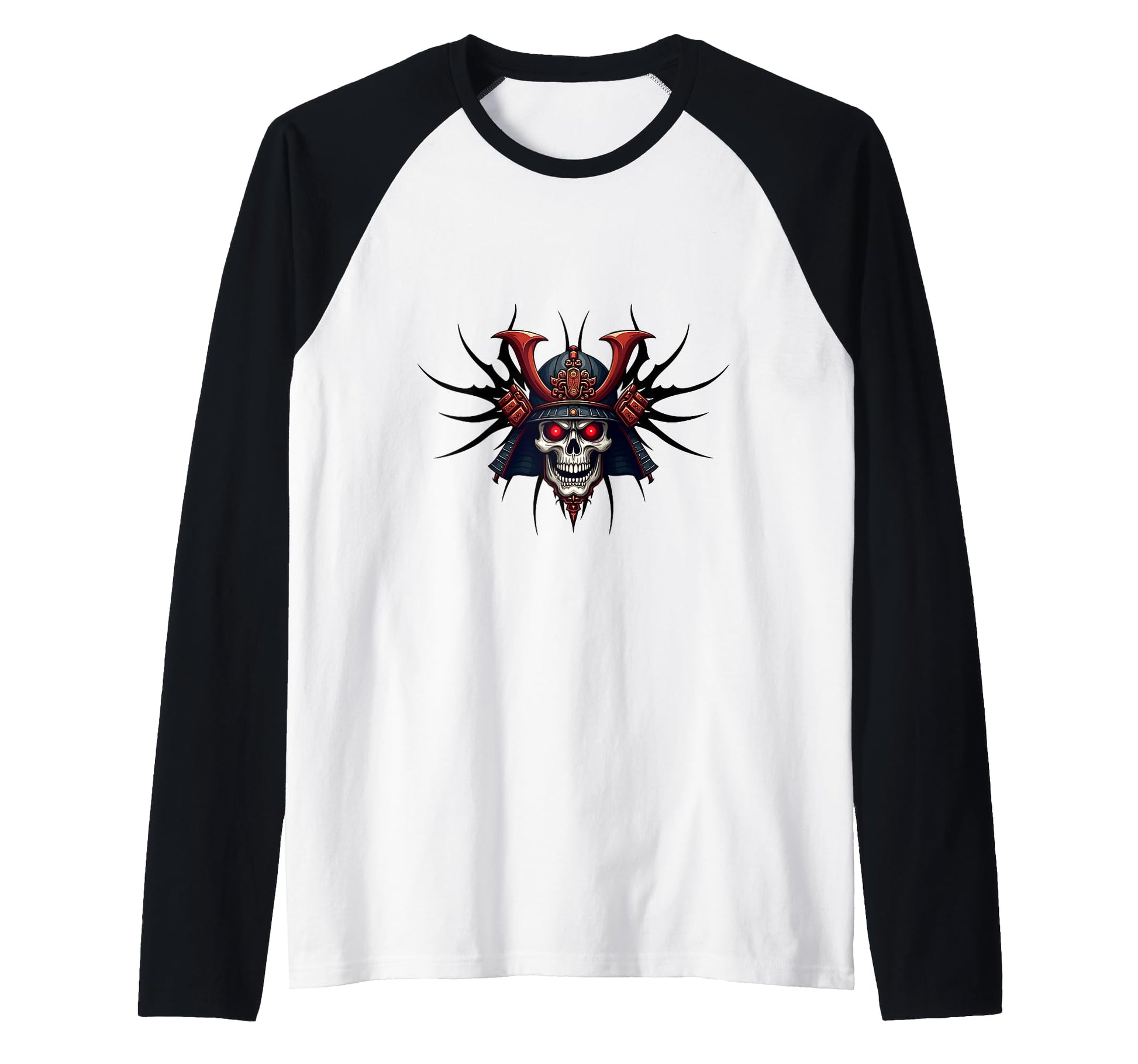 Epic Designs Fearless Samurai Skull Hoodie - Custom Art Print for Adults - T-Shirt, Sweatshirt, Hoodie
