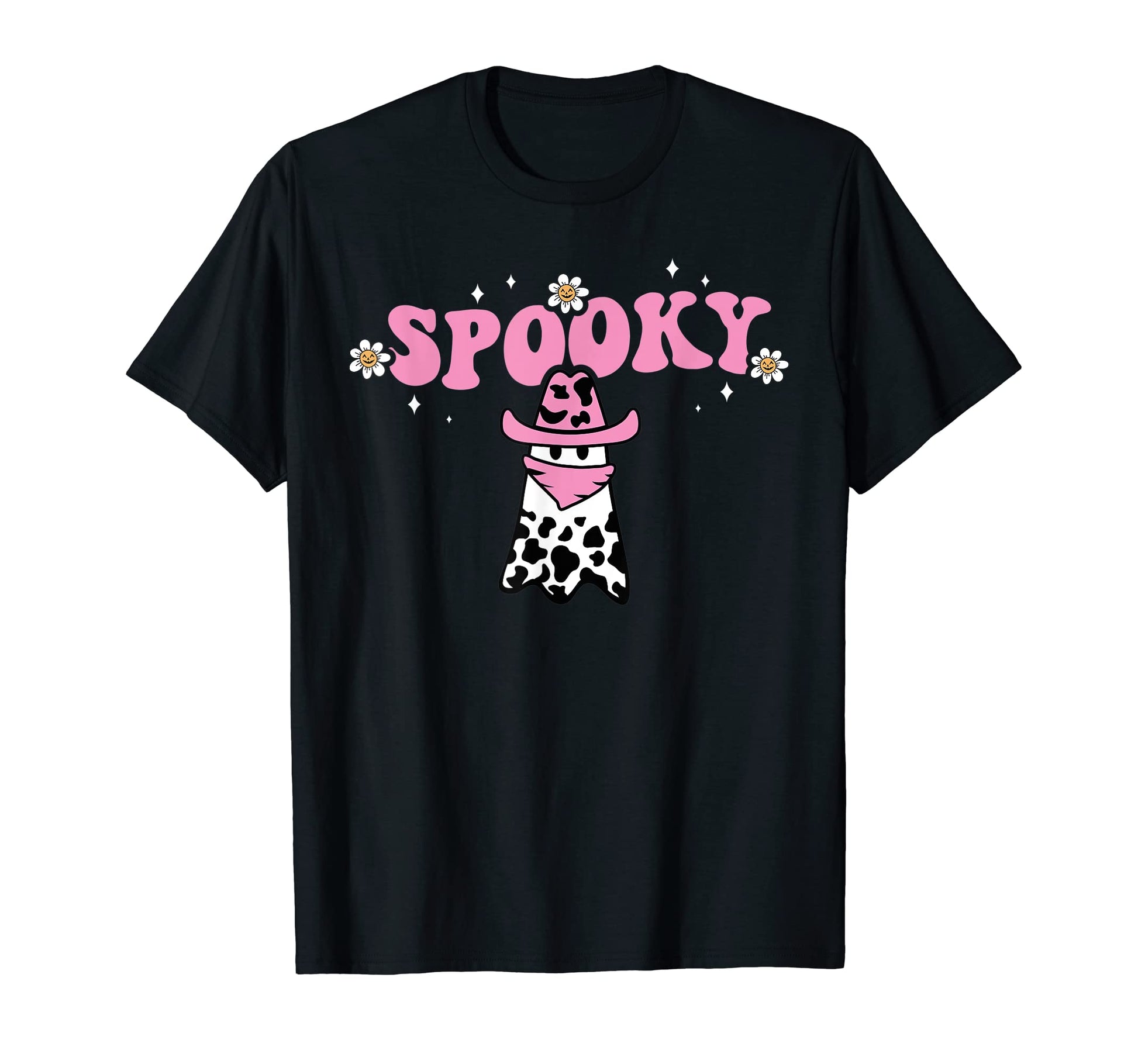 Spooky Groovy Western Rodeo Country Ghost T-Shirt - Novelty Apparel Unisex - T-Shirt, Sweatshirt, Hoodie