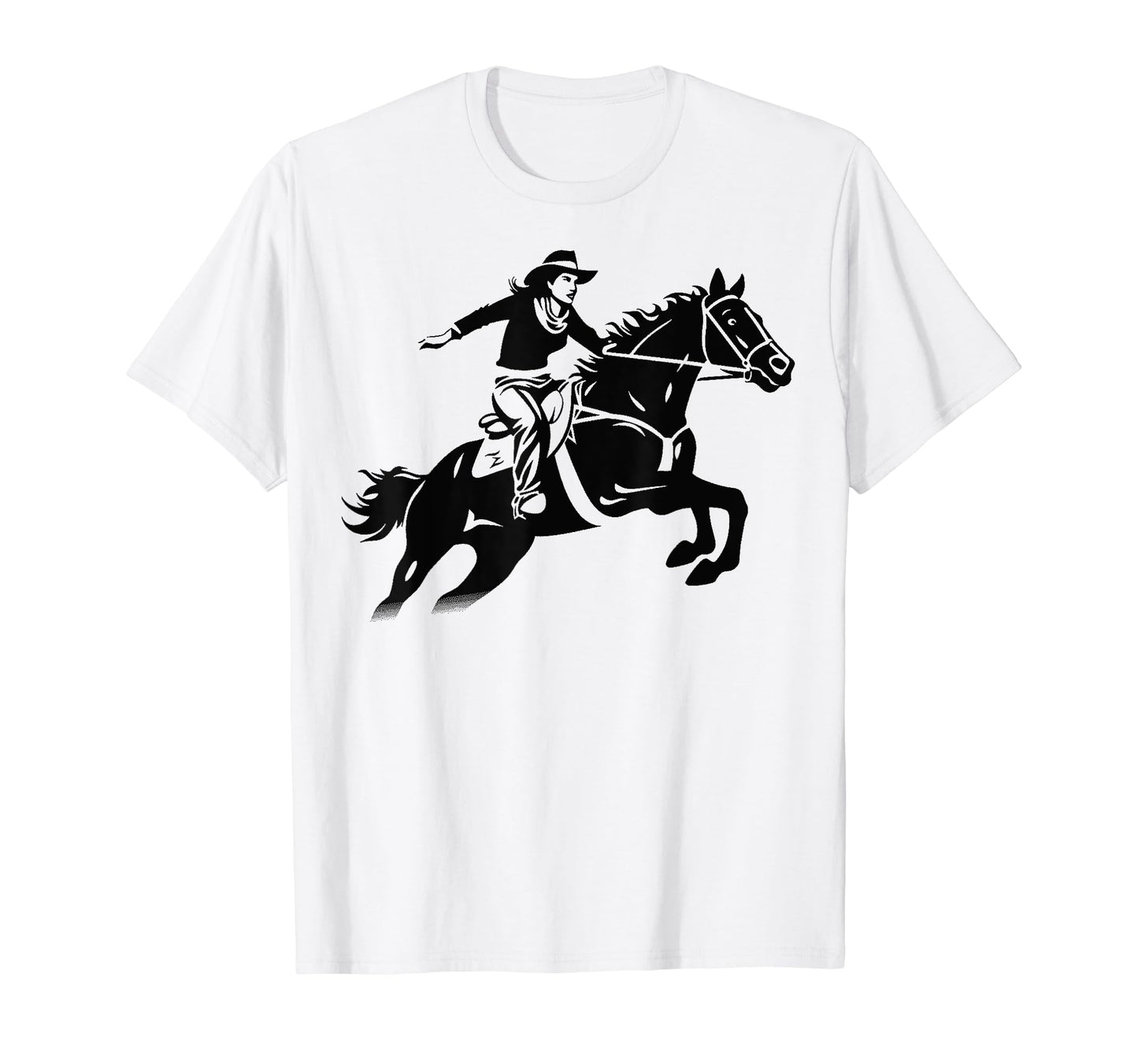 Cowboy Rodeo Horse Riding Usa Cowboy T-Shirt - Graphic Print Men Women - T-Shirt, Sweatshirt, Hoodie