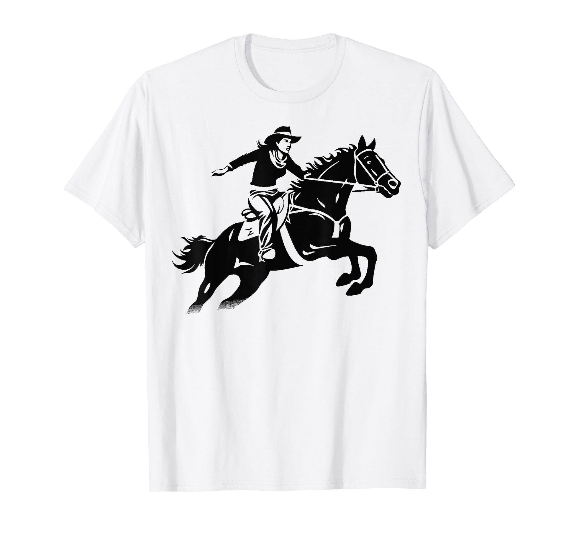 Cowboy Rodeo Horse Riding Usa Cowboy T-Shirt - Graphic Print Men Women - T-Shirt, Sweatshirt, Hoodie