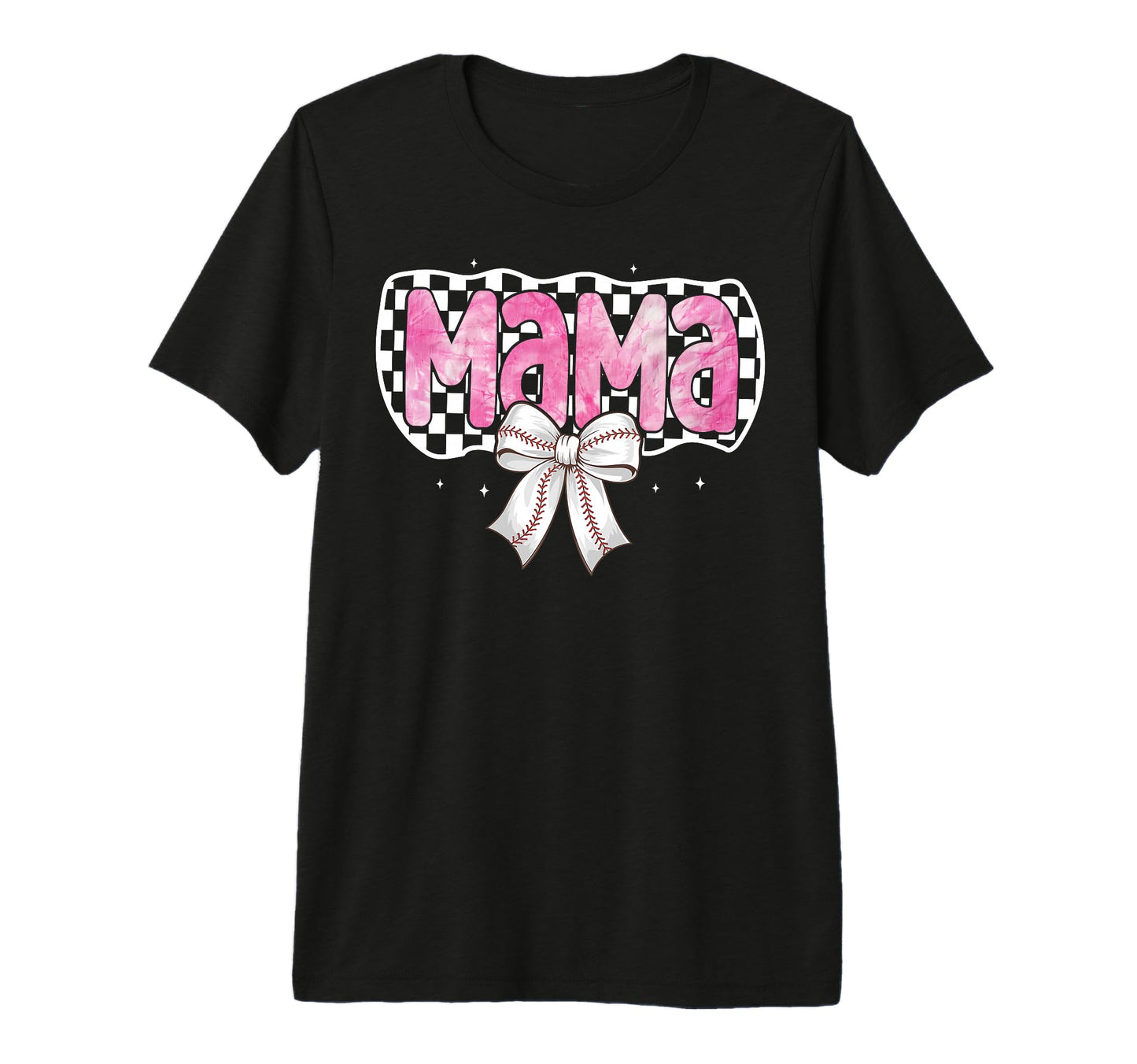 Baseball Mom Coquette Bow Baseball Mama T-Shirt - Trendy Graphic Men Women - T-Shirt, Sweatshirt, Hoodie