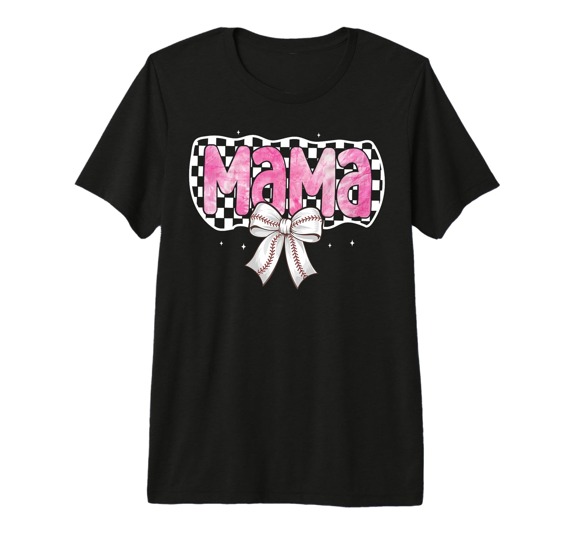 Baseball Mom Coquette Bow Baseball Mama T-Shirt - Trendy Graphic Men Women - T-Shirt, Sweatshirt, Hoodie