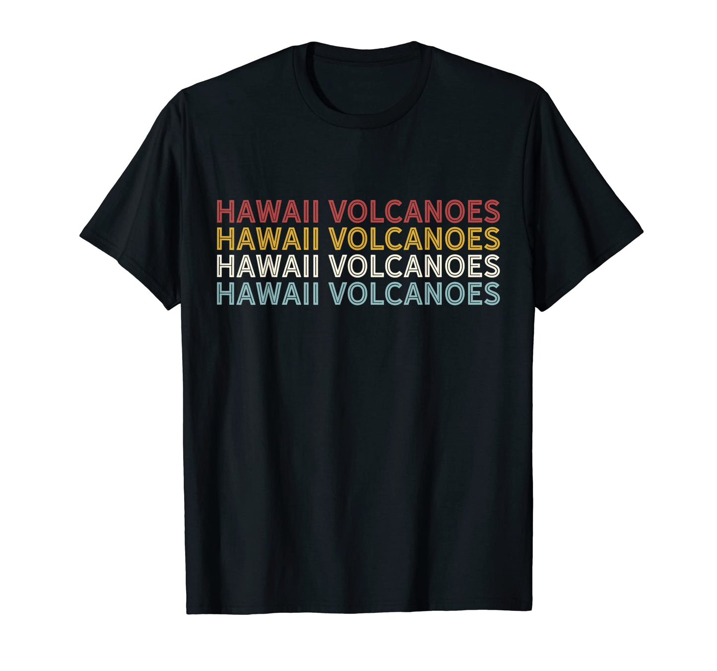 70S Usa Hawaii Volcanoes National Park T-Shirt - Unique Graphic Men Women - T-Shirt, Sweatshirt, Hoodie
