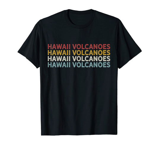 70S Usa Hawaii Volcanoes National Park T-Shirt - Unique Graphic Men Women - T-Shirt, Sweatshirt, Hoodie