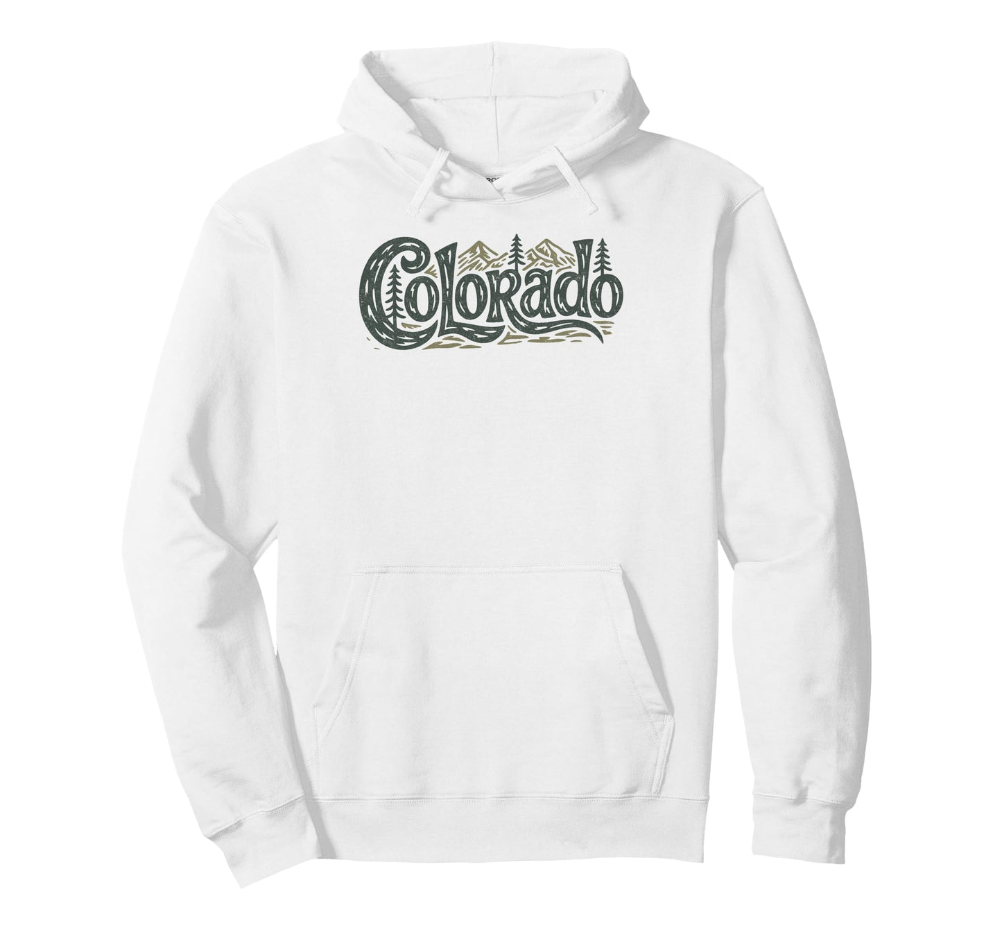 Colorado Mountains Nature Hiking Hoodie - Casual Everyday Wear Unisex - T-Shirt, Sweatshirt, Hoodie