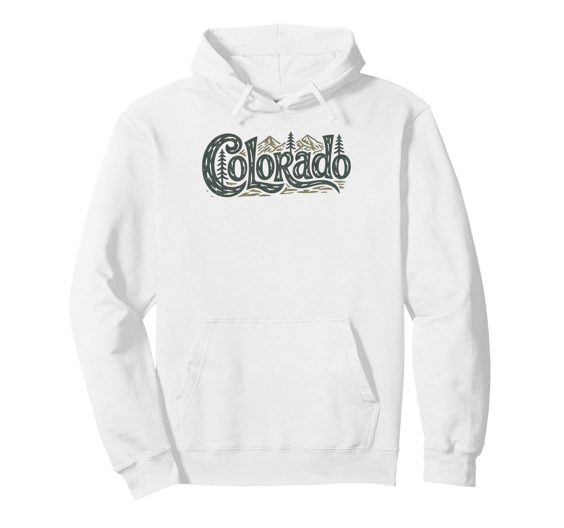 Colorado Mountains Nature Hiking Hoodie - Casual Everyday Wear Unisex - T-Shirt, Sweatshirt, Hoodie