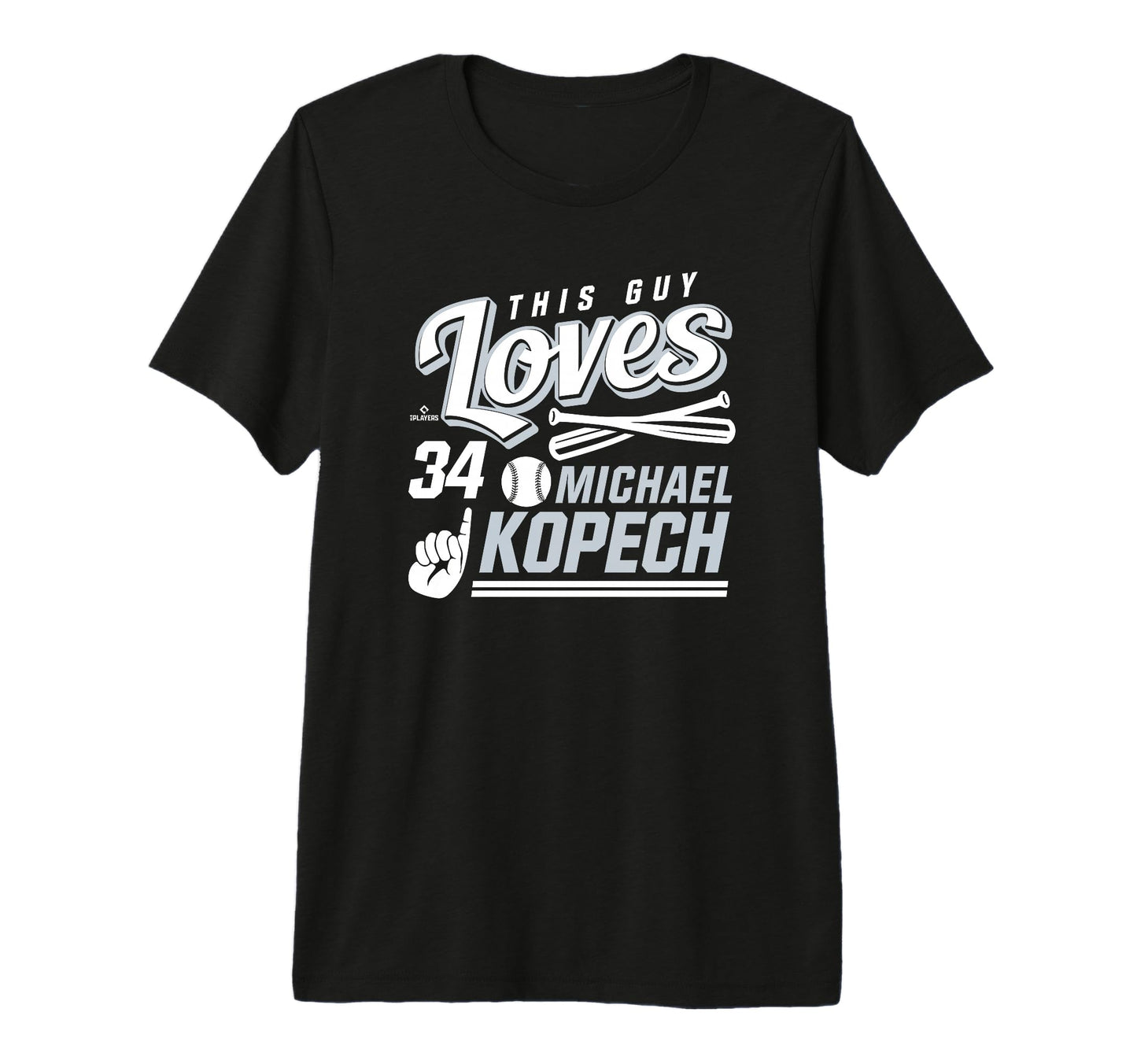 This Guy Loves Michael Kopech Tri Blend T-Shirt - Trendy Graphic Unisex - T-Shirt, Sweatshirt, Hoodie