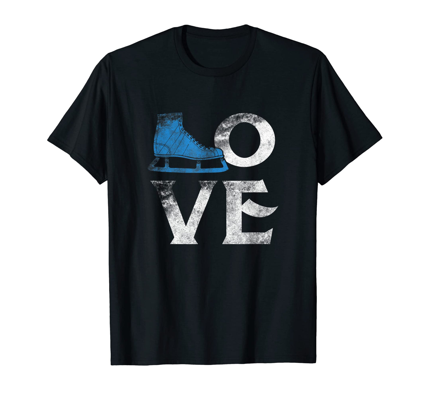 Love Figure Ice Skating Sport Skate T-Shirt - Casual Everyday Wear Unisex - T-Shirt, Sweatshirt, Hoodie