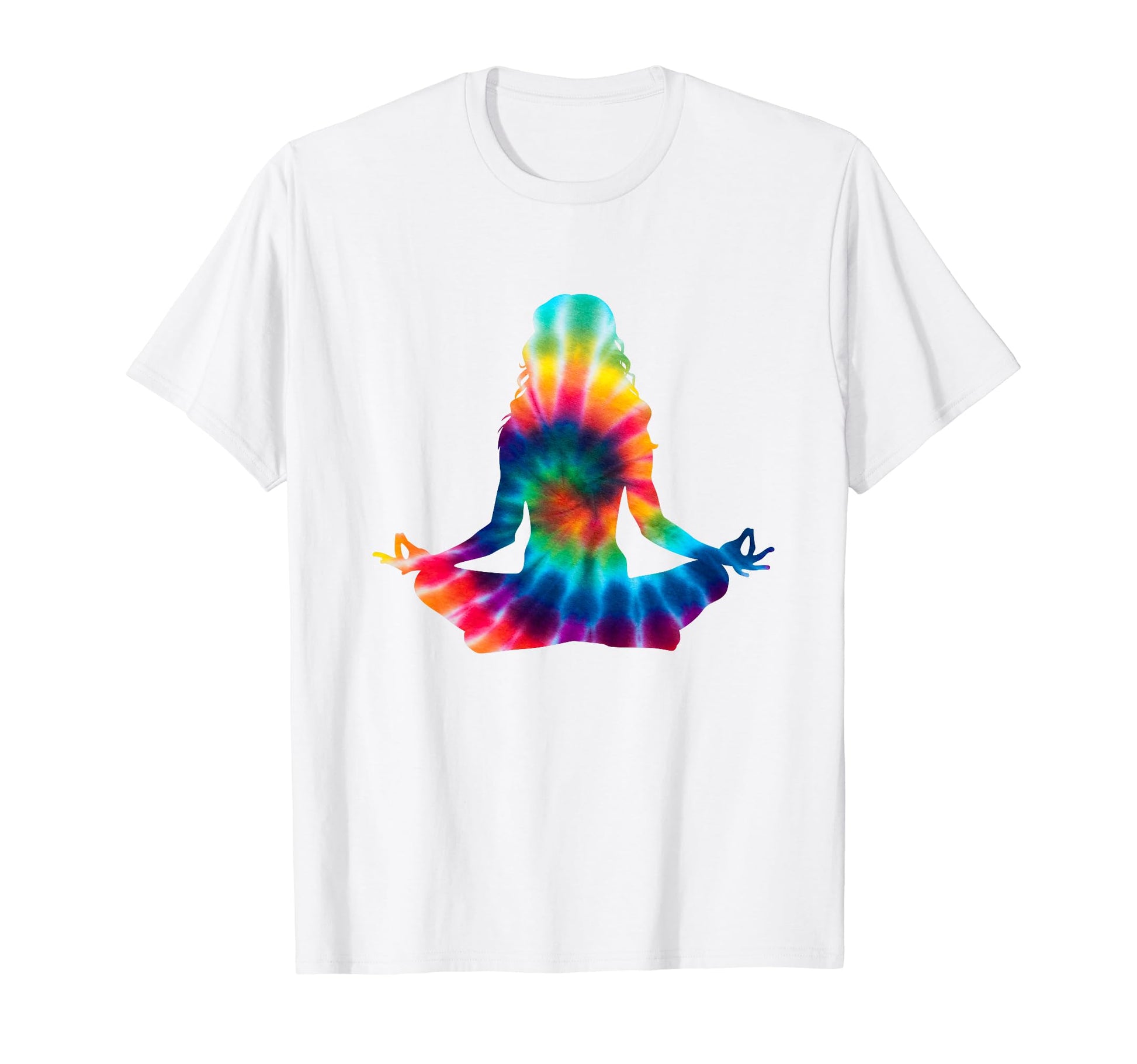 Funny Yoga Tie Dye Psychedelic Trippy T-Shirt - Novelty Apparel for Adults - T-Shirt, Sweatshirt, Hoodie