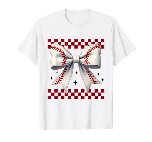 Baseball Coquette Bow Baseball Mama T-Shirt - Streetwear Style Men Women - T-Shirt, Sweatshirt, Hoodie