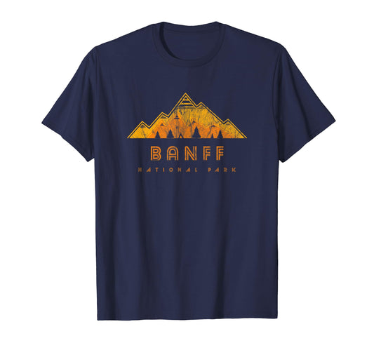 Banff National Park T-Shirt - Minimalist Print Men Women - T-Shirt, Sweatshirt, Hoodie