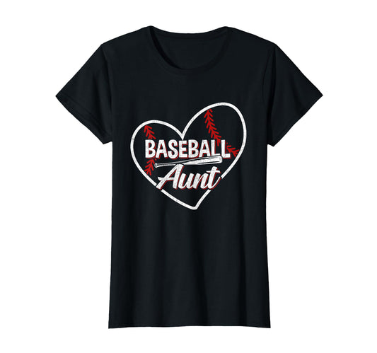 Baseball Aunt Baseball Love Baseball T-Shirt - Streetwear Style Men Women - T-Shirt, Sweatshirt, Hoodie