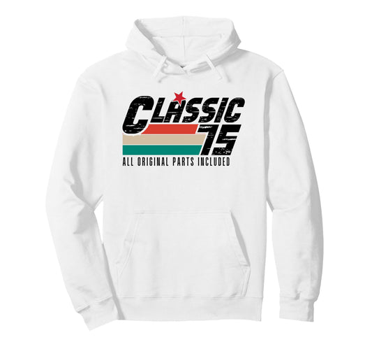 50 Years 1975 Original 50Th Birthday Hoodie - Unique Graphic Men Women - T-Shirt, Sweatshirt, Hoodie