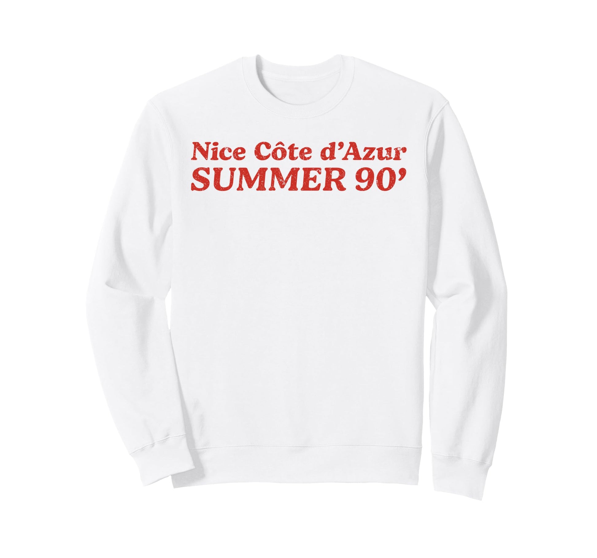 Nice Cote D Azur Summer 90S Sweatshirt - Casual Everyday Wear Men Women - T-Shirt, Sweatshirt, Hoodie
