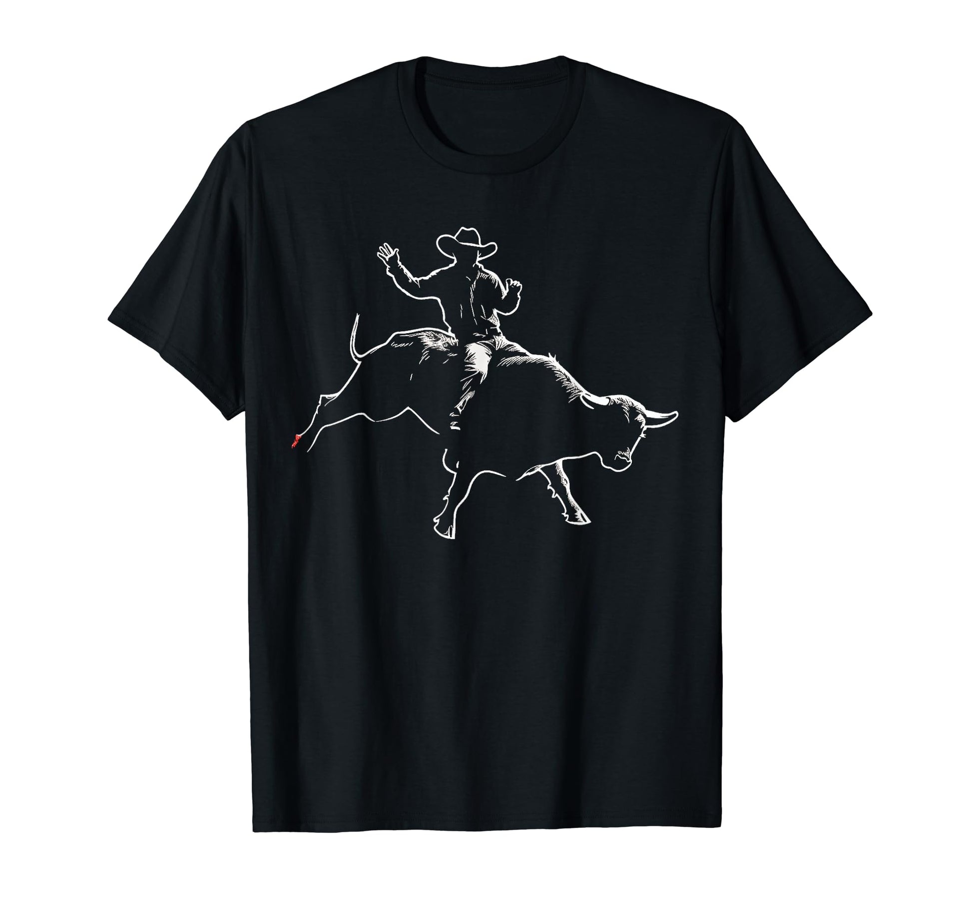 Cowboy Rodeo Horse Riding Usa T-Shirt - Fun Novelty Design for Adults - T-Shirt, Sweatshirt, Hoodie