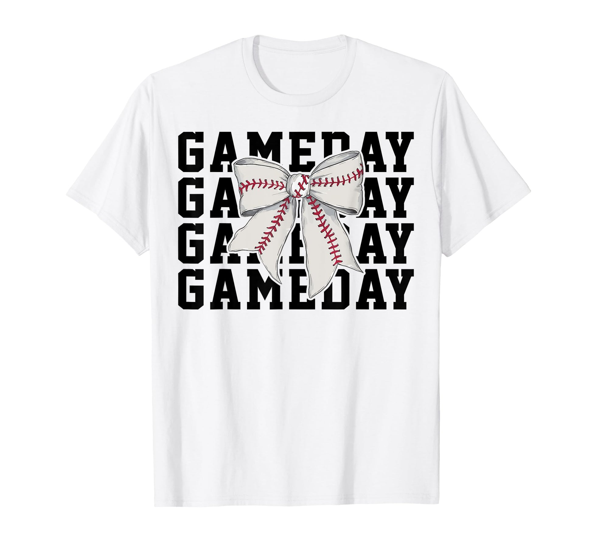 Baseball Lover Coquette Bow Game Day T-Shirt - Aesthetic Graphic Men Women - T-Shirt, Sweatshirt, Hoodie