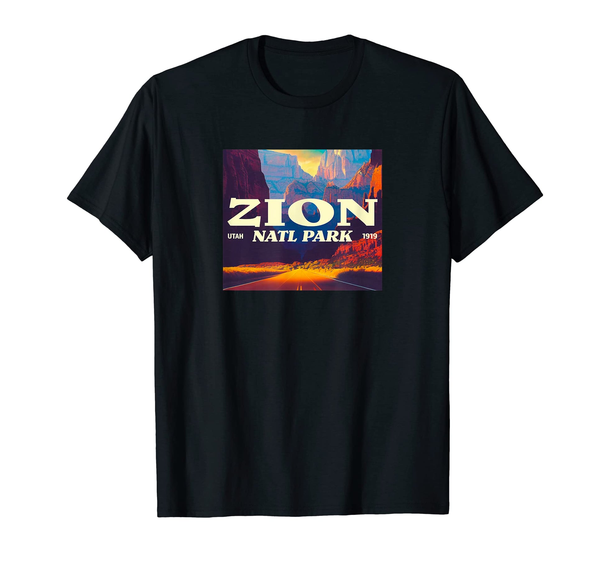 Zion Utah Zion National Park T-Shirt - Fun Novelty Design Unisex - T-Shirt, Sweatshirt, Hoodie