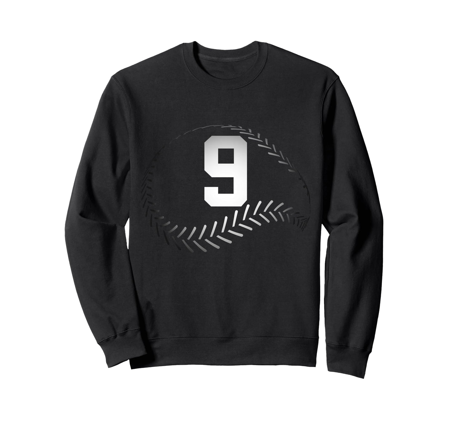 Number 9 Years Baseball 9Th Sweatshirt - Casual Everyday Wear Unisex - T-Shirt, Sweatshirt, Hoodie