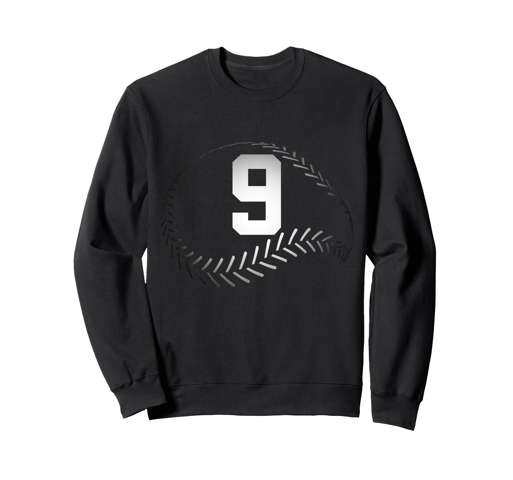 Number 9 Years Baseball 9Th Sweatshirt - Casual Everyday Wear Unisex - T-Shirt, Sweatshirt, Hoodie