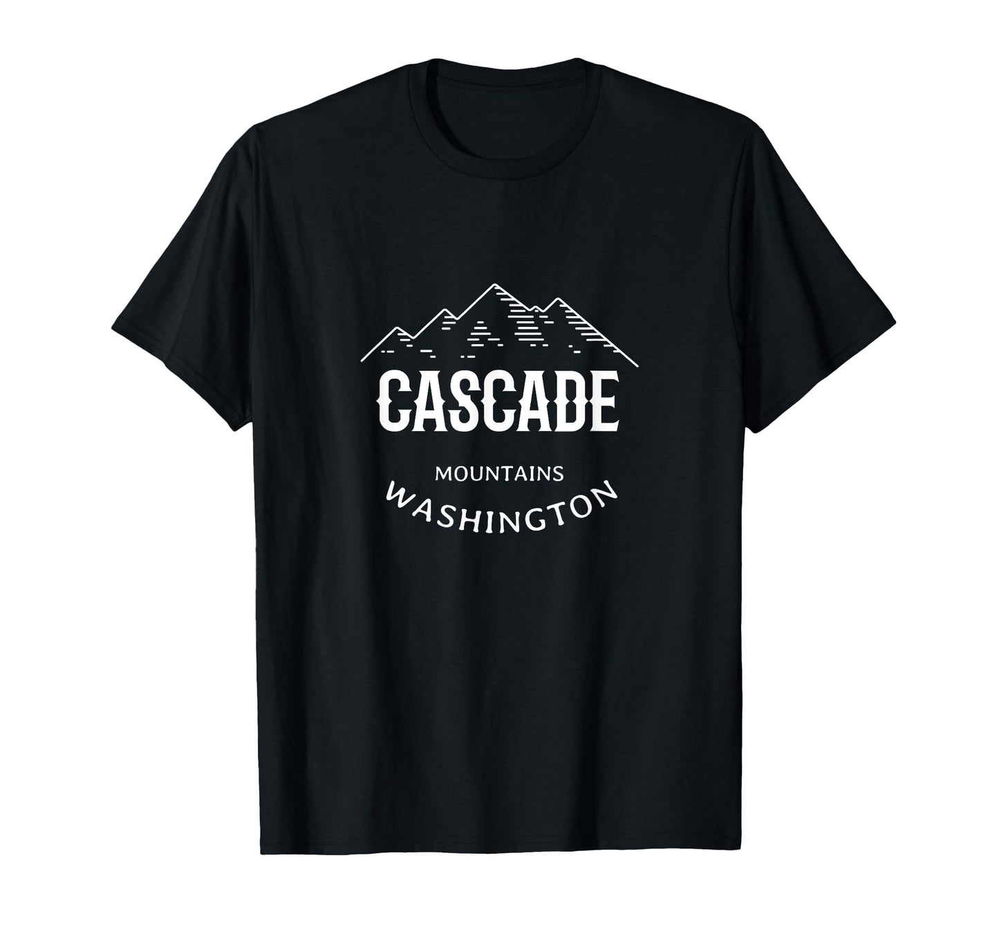 Cascade Mountains Washington Mountains T-Shirt - Novelty Apparel Unisex - T-Shirt, Sweatshirt, Hoodie