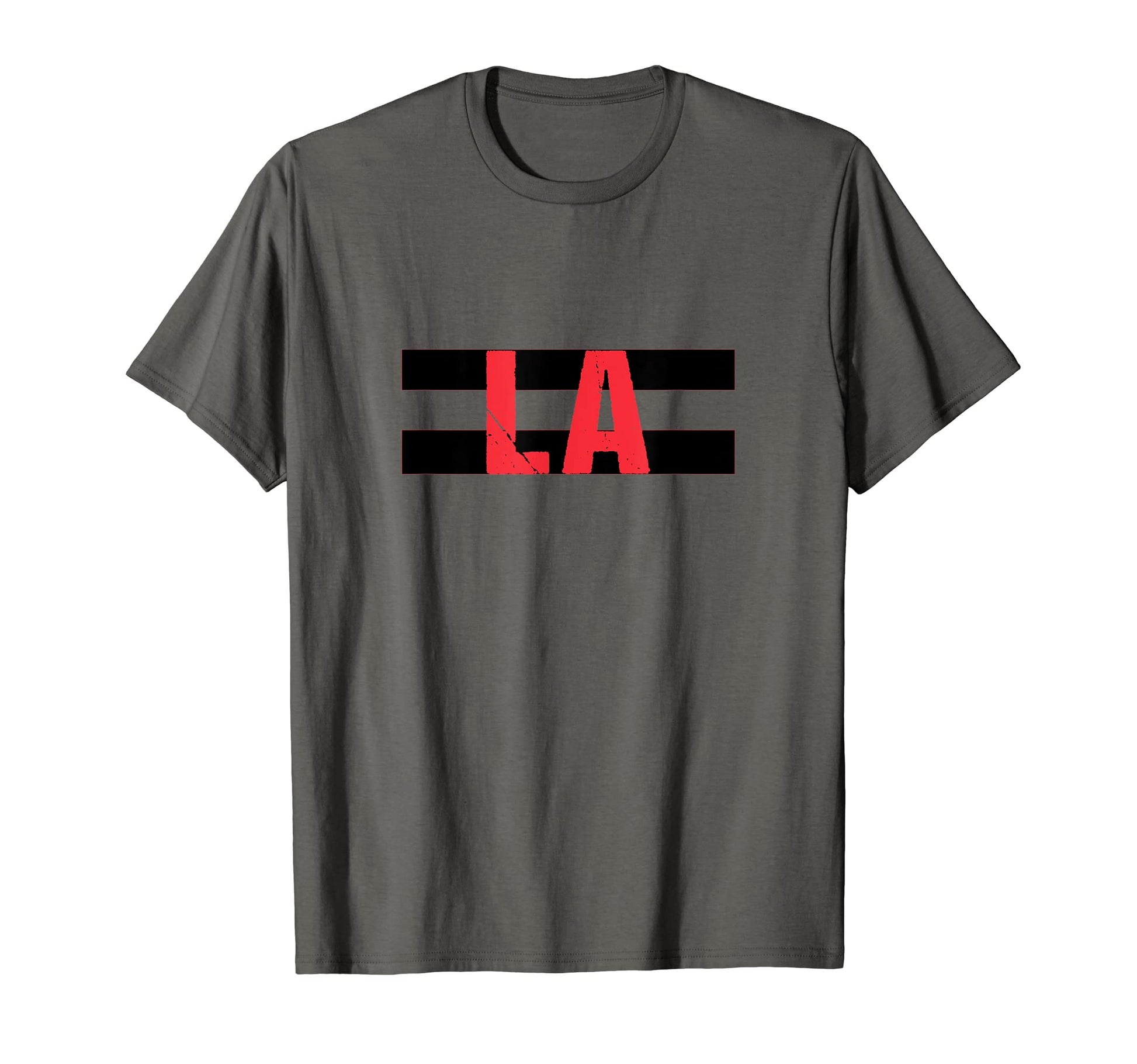 La Red Black Stripes Los Angeles La Local T-Shirt - Custom Art Print Unisex - T-Shirt, Sweatshirt, Hoodie