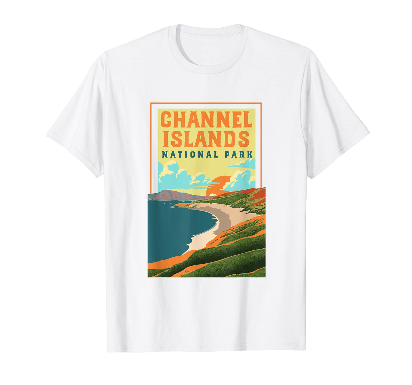 Channel Islands California Wpa T-Shirt - Streetwear Style Men Women - T-Shirt, Sweatshirt, Hoodie