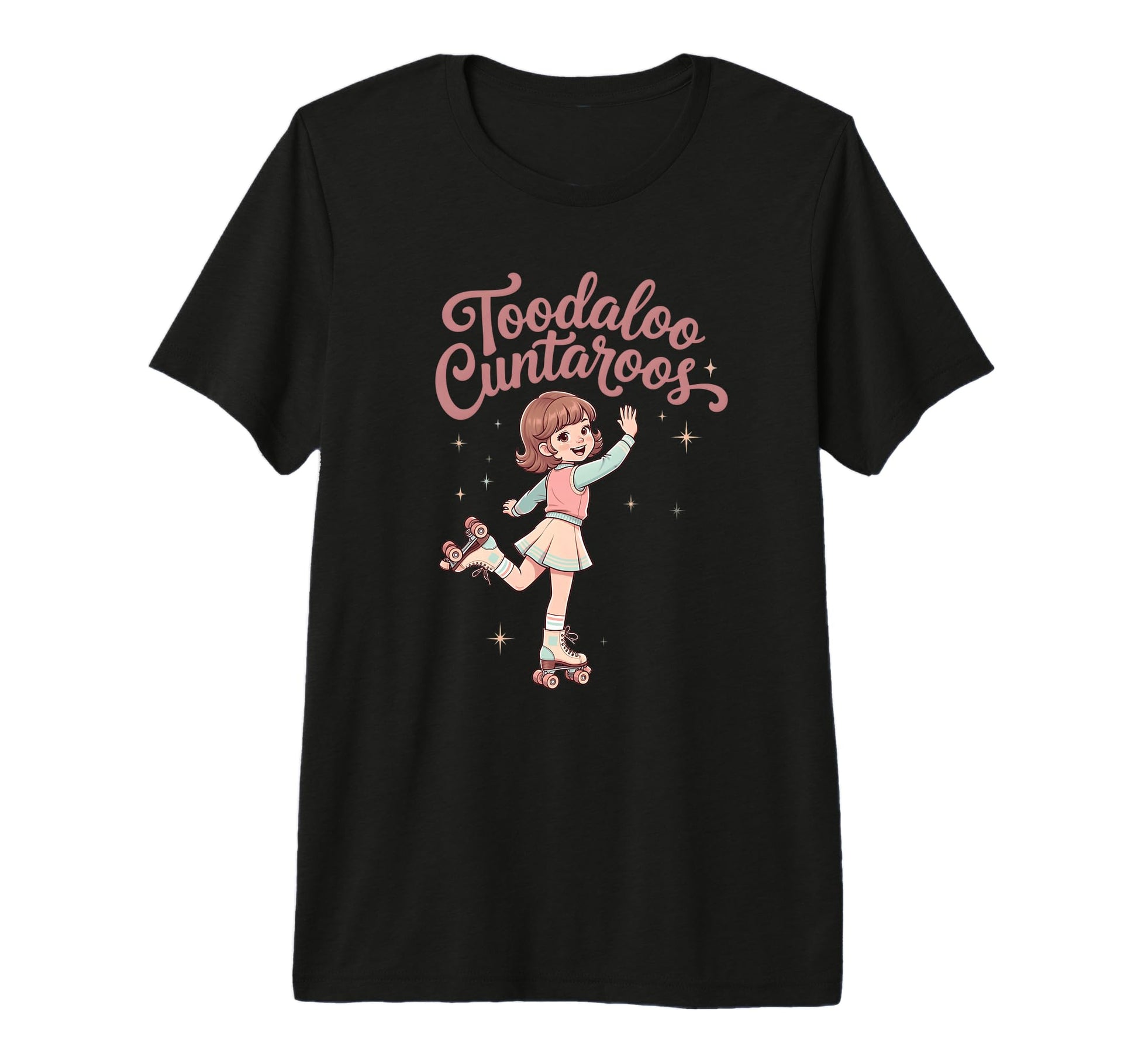 Toodaloo Cuntaroos Roller Skate 80S T-Shirt - Aesthetic Graphic for Adults - T-Shirt, Sweatshirt, Hoodie