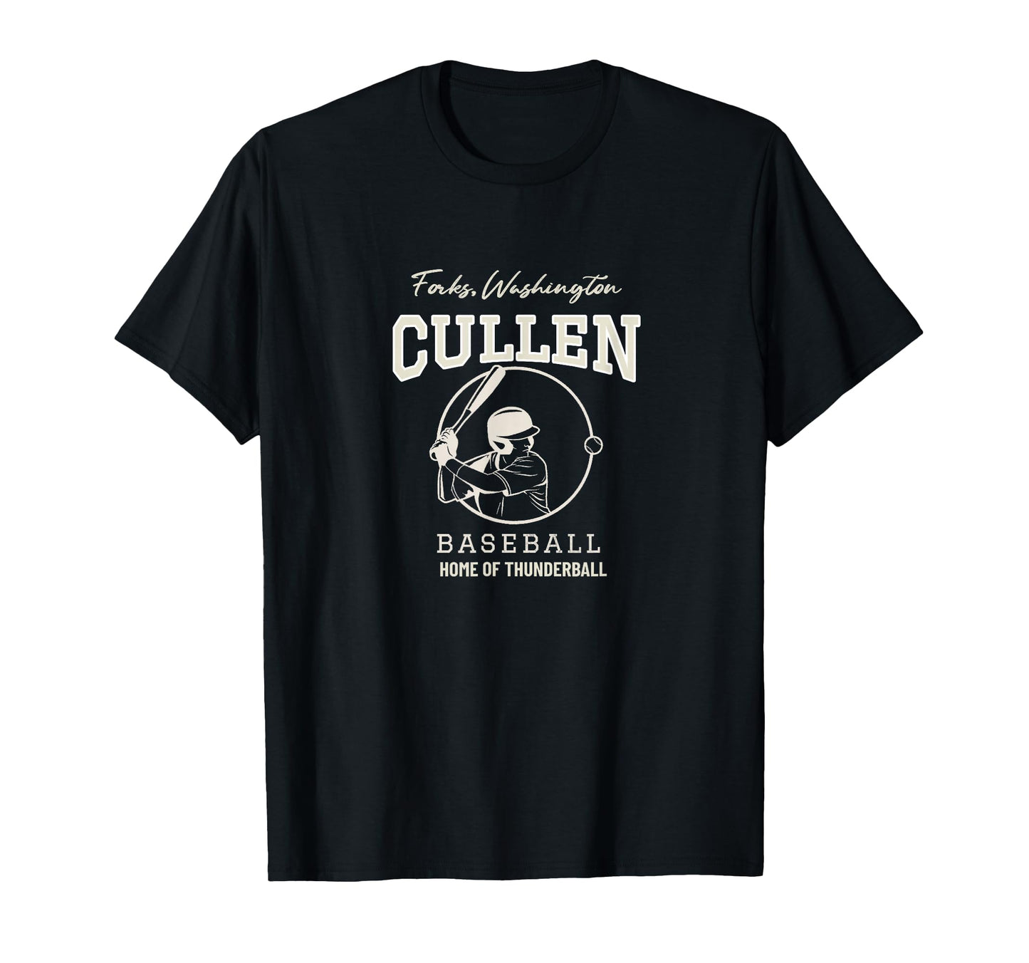 Cullen Baseball Forks Washington T-Shirt - Casual Everyday Wear for Adults - T-Shirt, Sweatshirt, Hoodie