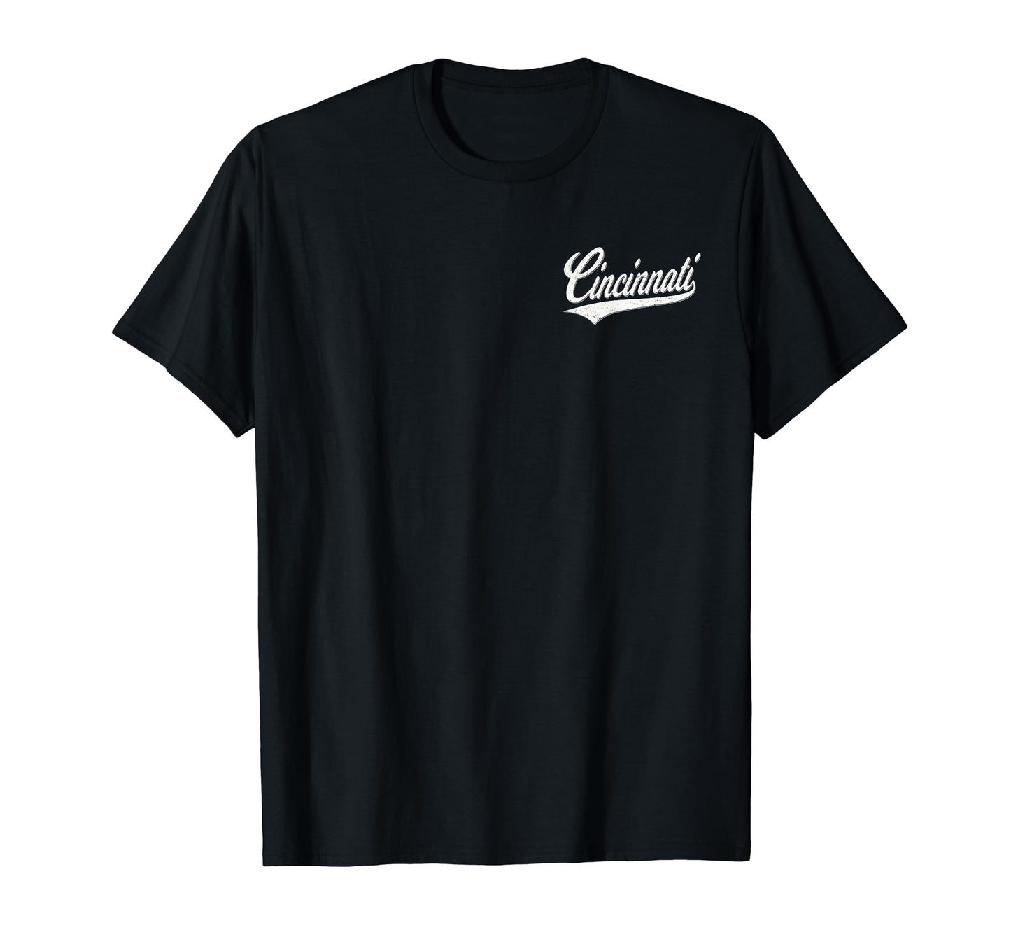 Cincinnati Ohio Varsity Script Sports T-Shirt - Graphic Print for Adults - T-Shirt, Sweatshirt, Hoodie