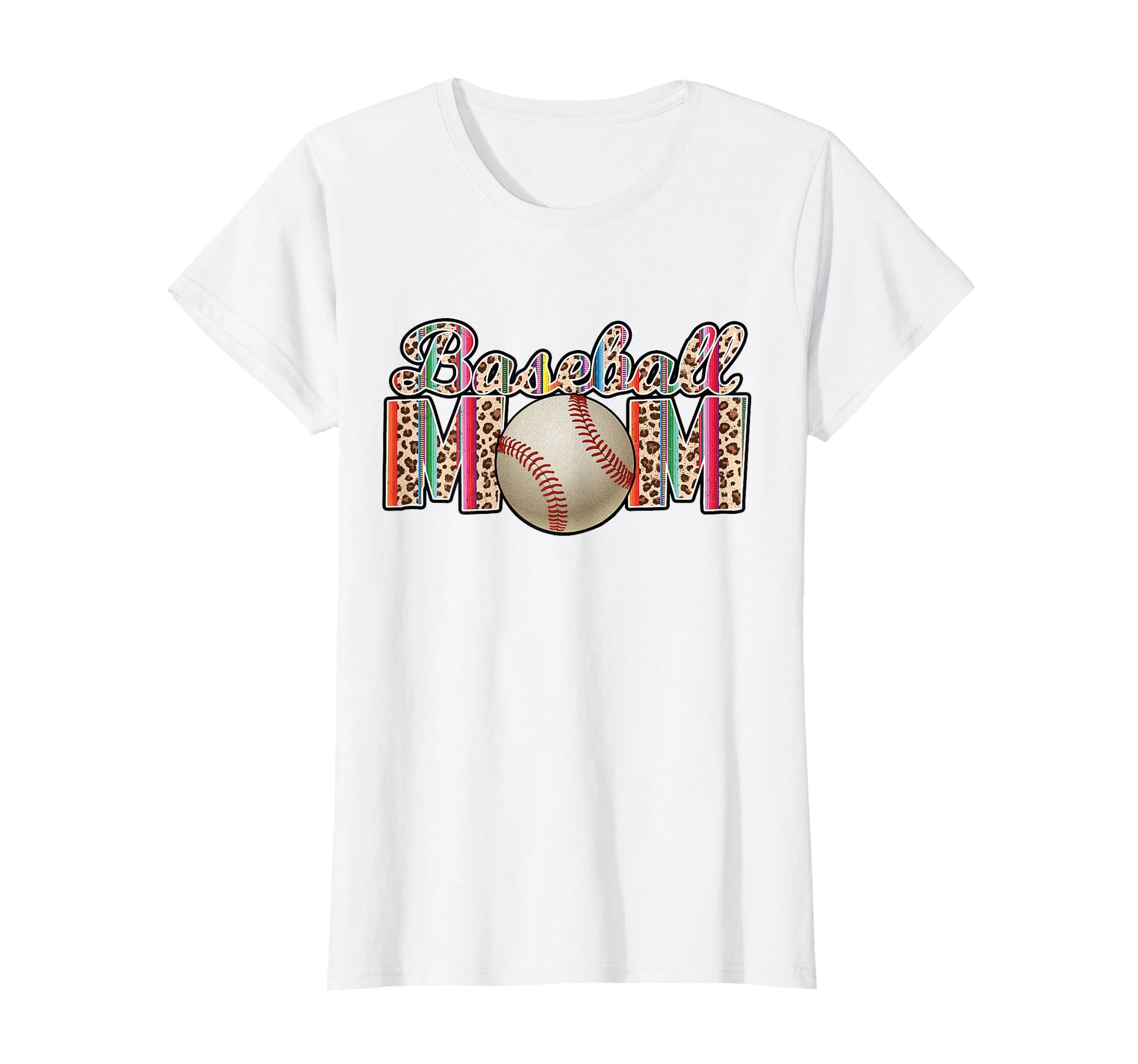 Baseball Mom Leopard Tie Dye Baseball T-Shirt - Streetwear Style Men Women - T-Shirt, Sweatshirt, Hoodie