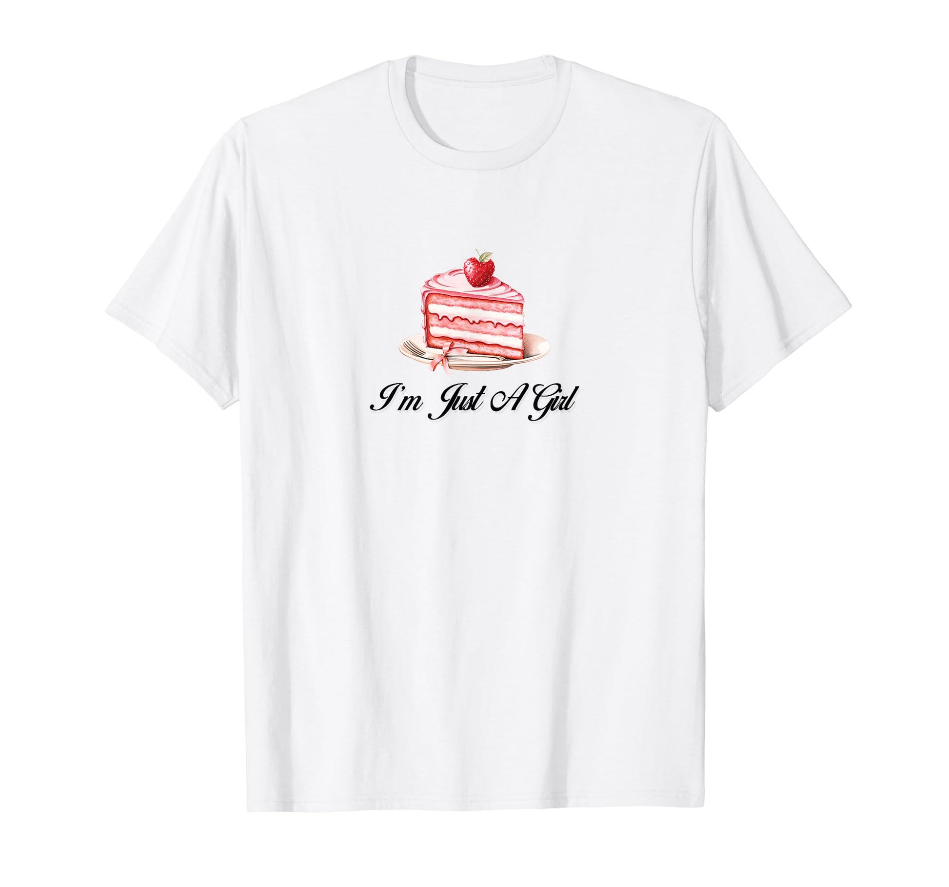 Im Just Coquette Cake Ribbon Girlcore T-Shirt - Trendy Graphic Men Women - T-Shirt, Sweatshirt, Hoodie