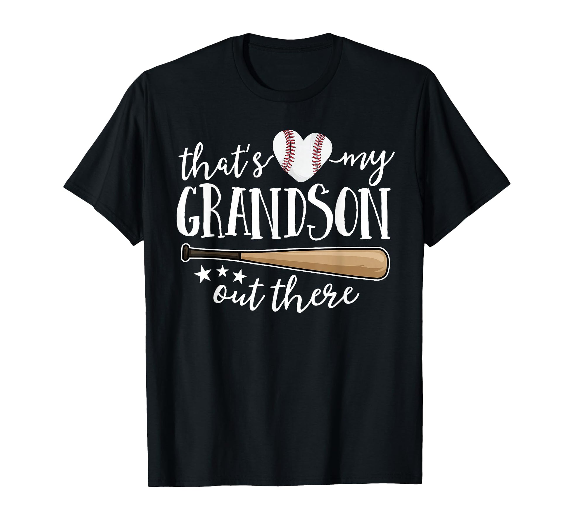 Thats My Grandson Out There Gift T-Shirt - Custom Art Print Unisex - T-Shirt, Sweatshirt, Hoodie
