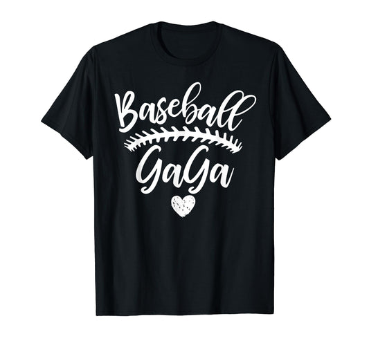 Baseball Gaga Birthday Mothers Day T-Shirt - Minimalist Print for Adults - T-Shirt, Sweatshirt, Hoodie