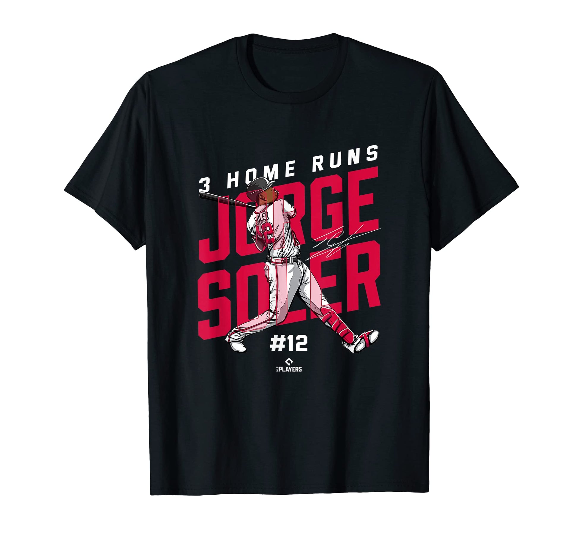 3 Home Runs Jorge Soler Baseball T-Shirt - Novelty Apparel Men Women - T-Shirt, Sweatshirt, Hoodie