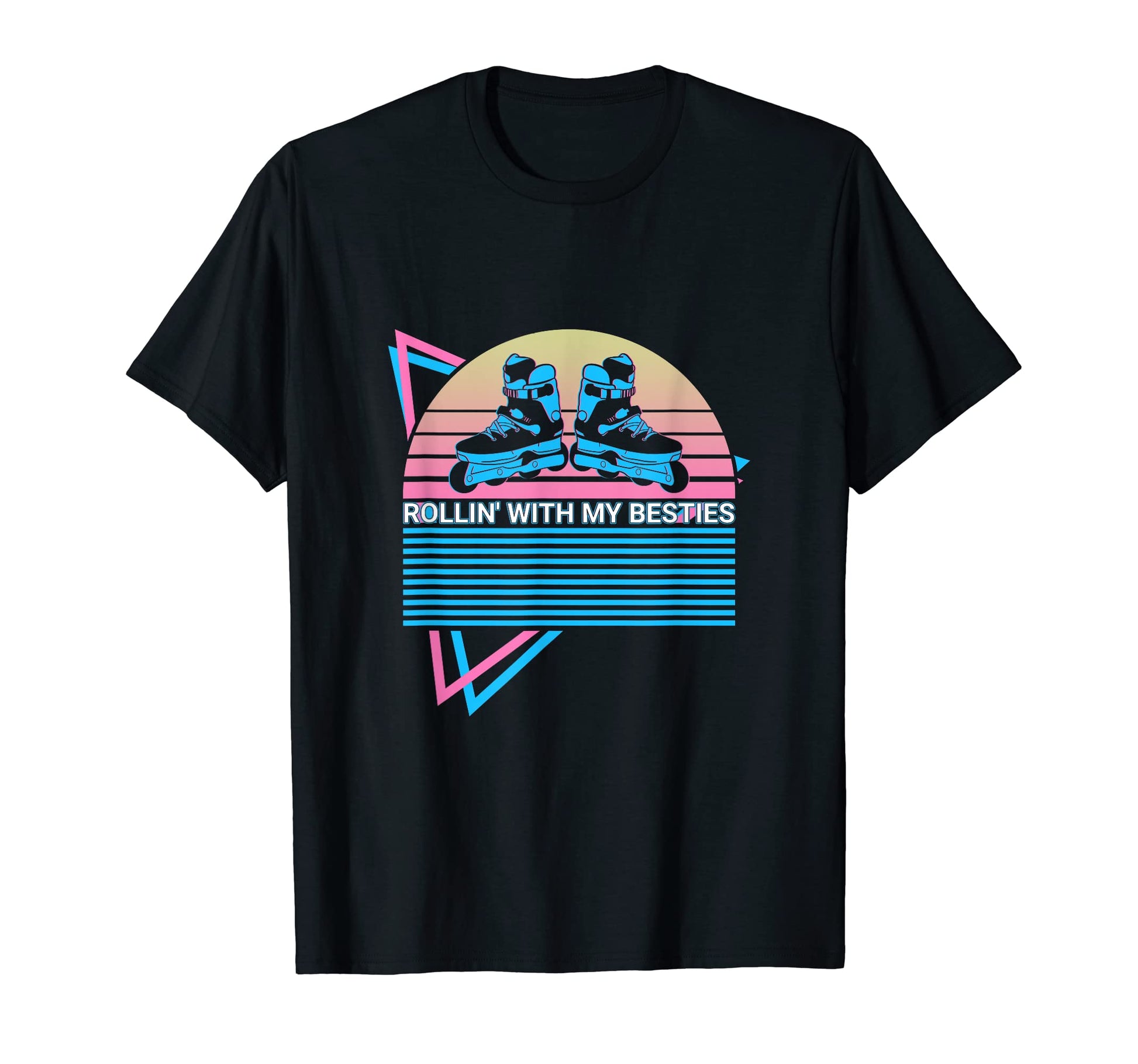Roller Skate Roller Skating Rollin T-Shirt - Aesthetic Graphic Men Women - T-Shirt, Sweatshirt, Hoodie